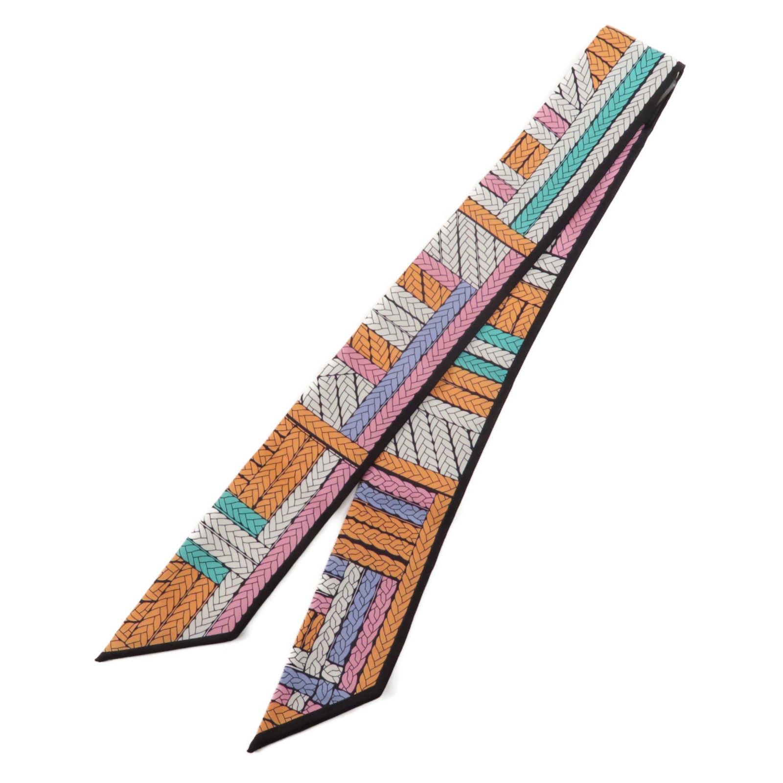 HERMES 絲質Twilly絲巾