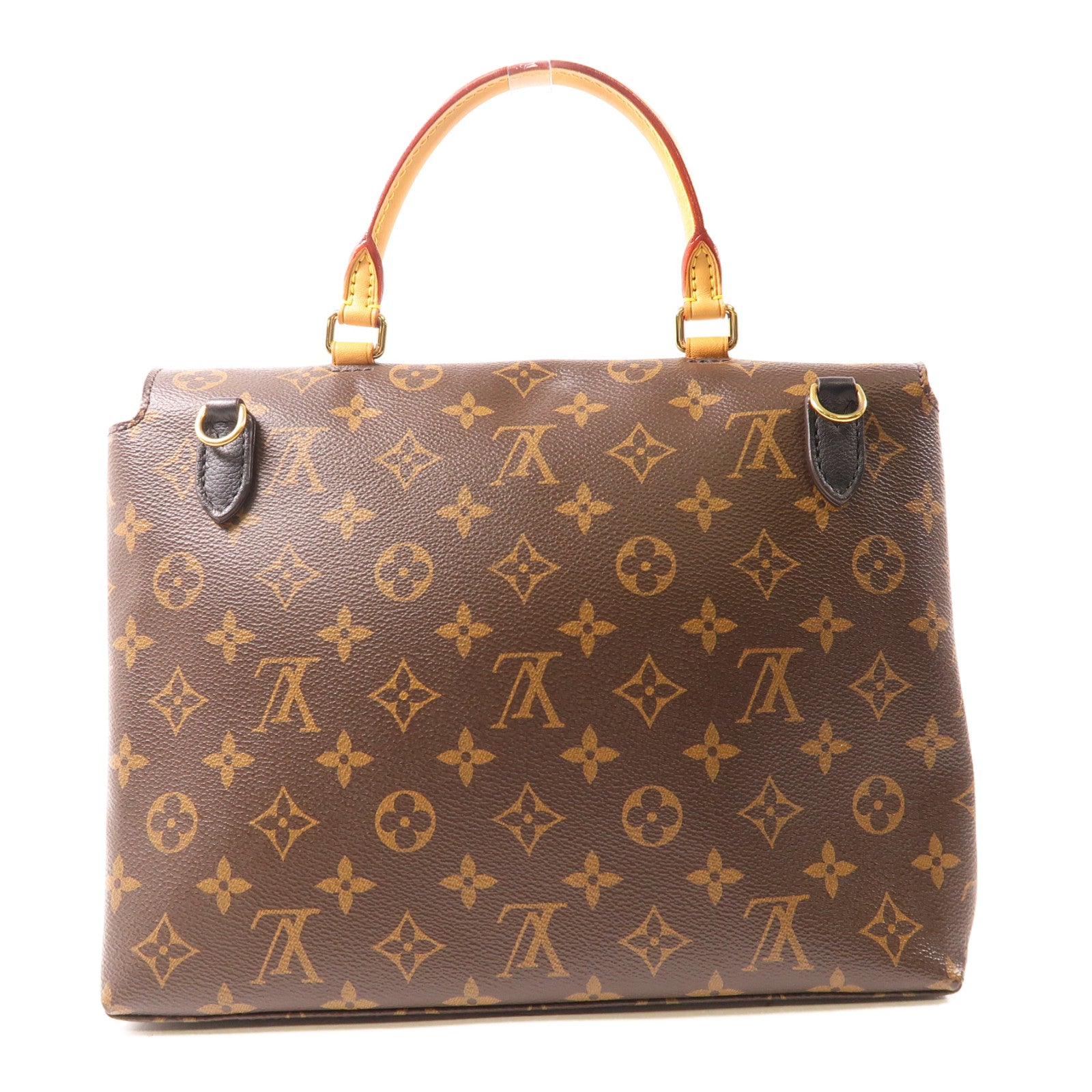 LOUIS VUITTON 【激減優惠】Monogram Marignan金扣手挽肩背兩用袋啡色/黑色