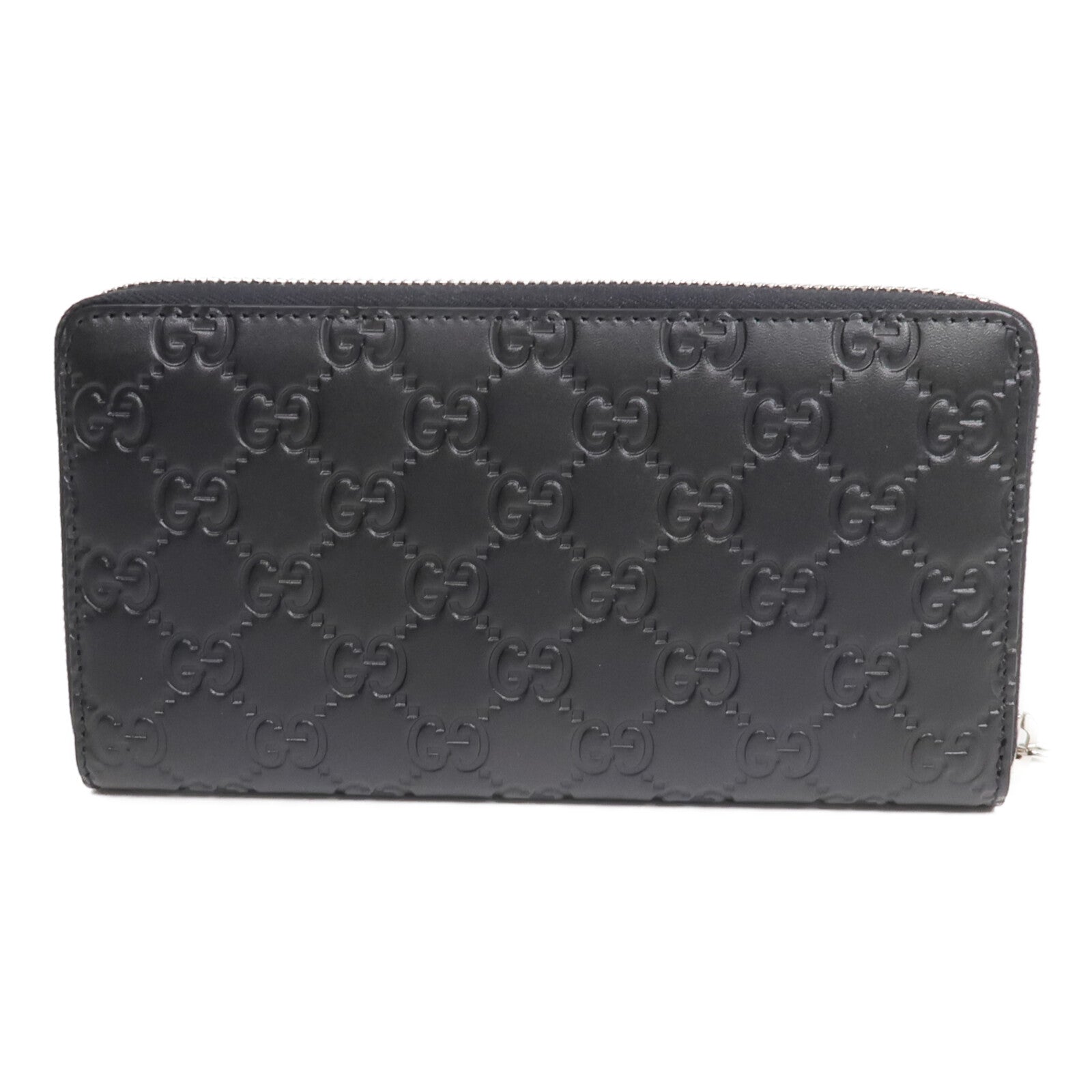 GUCCI 牛皮皮革Long wallet銀扣長錢包