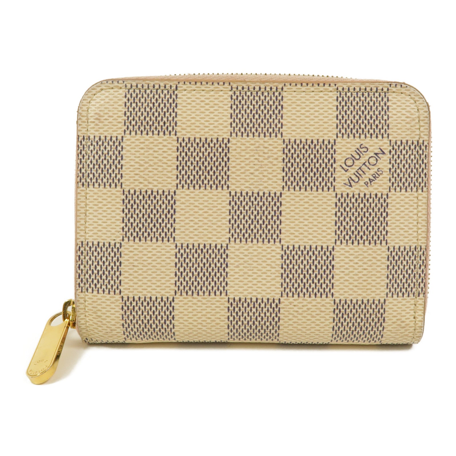 LOUIS VUITTON Damier Azur Zippy Coin Purse零錢包