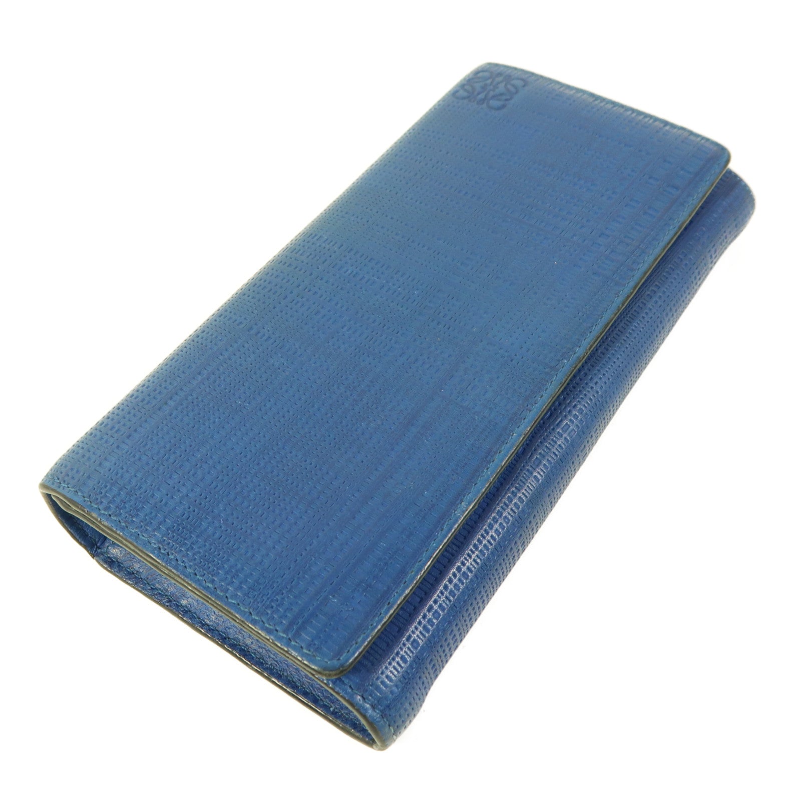 LOEWE 牛皮皮革Long Wallet金扣長錢包