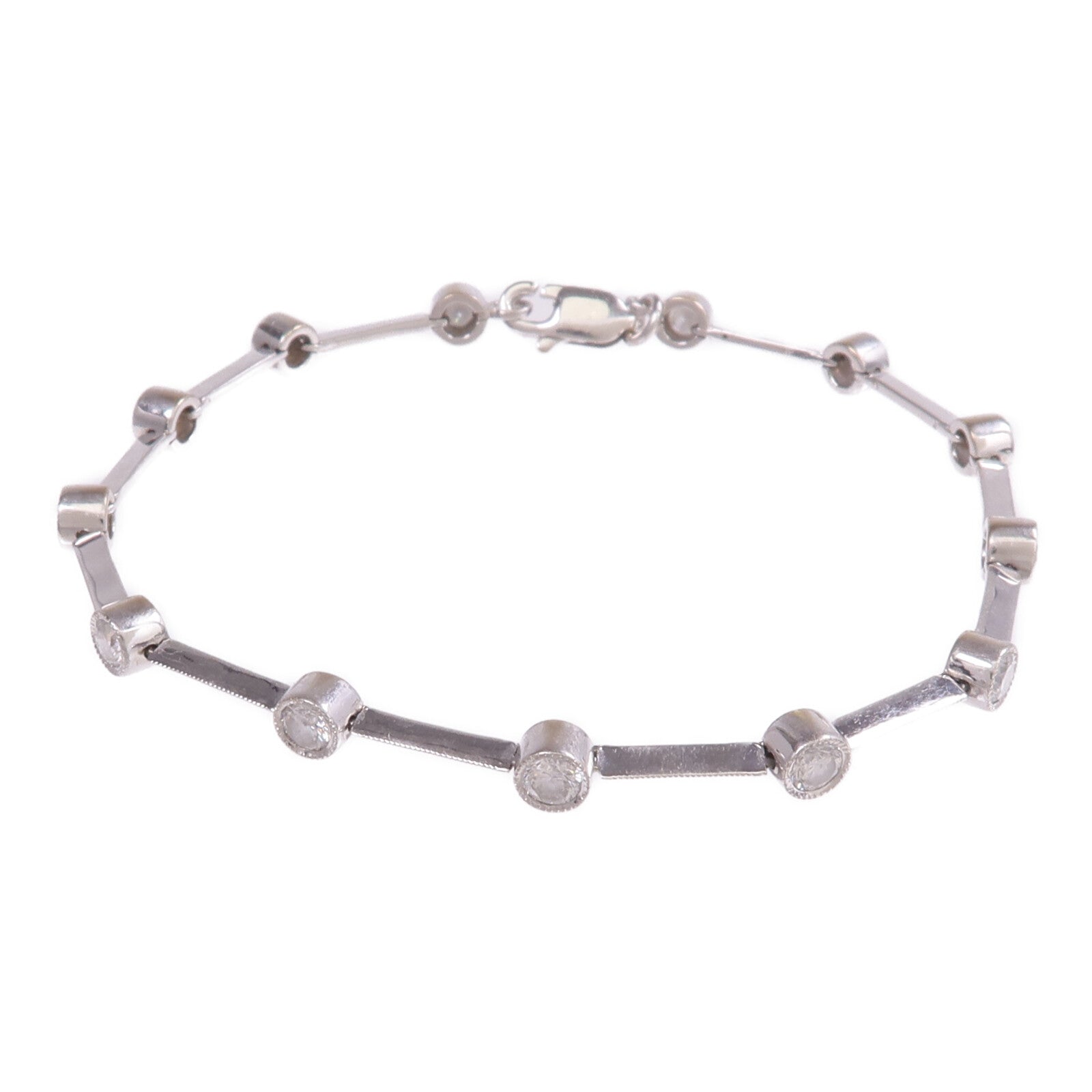 JEWELRY 18K白金Diamond Bracelet鑽石手鏈