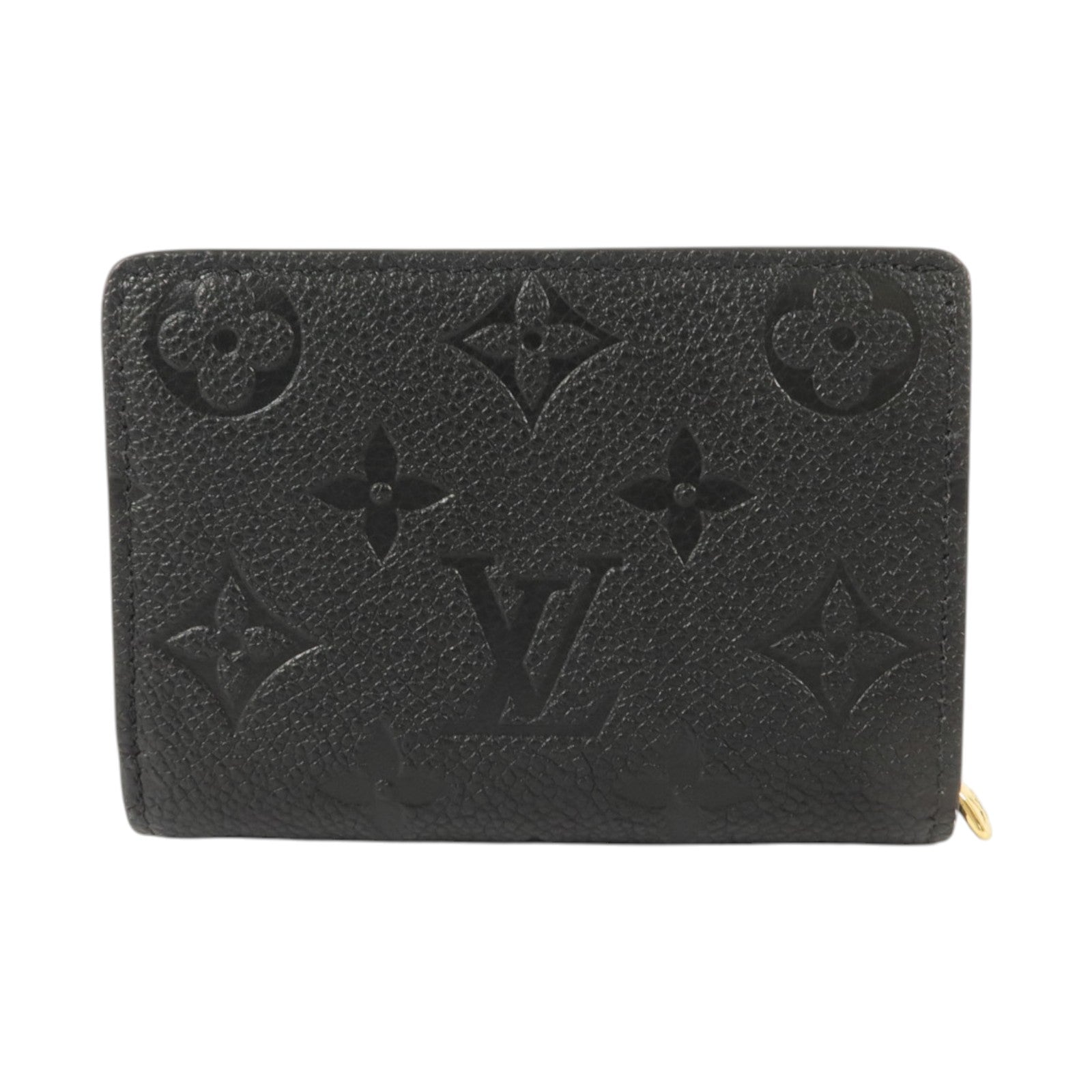 LOUIS VUITTON Monogram Empreinte Clea Wallet金扣錢包