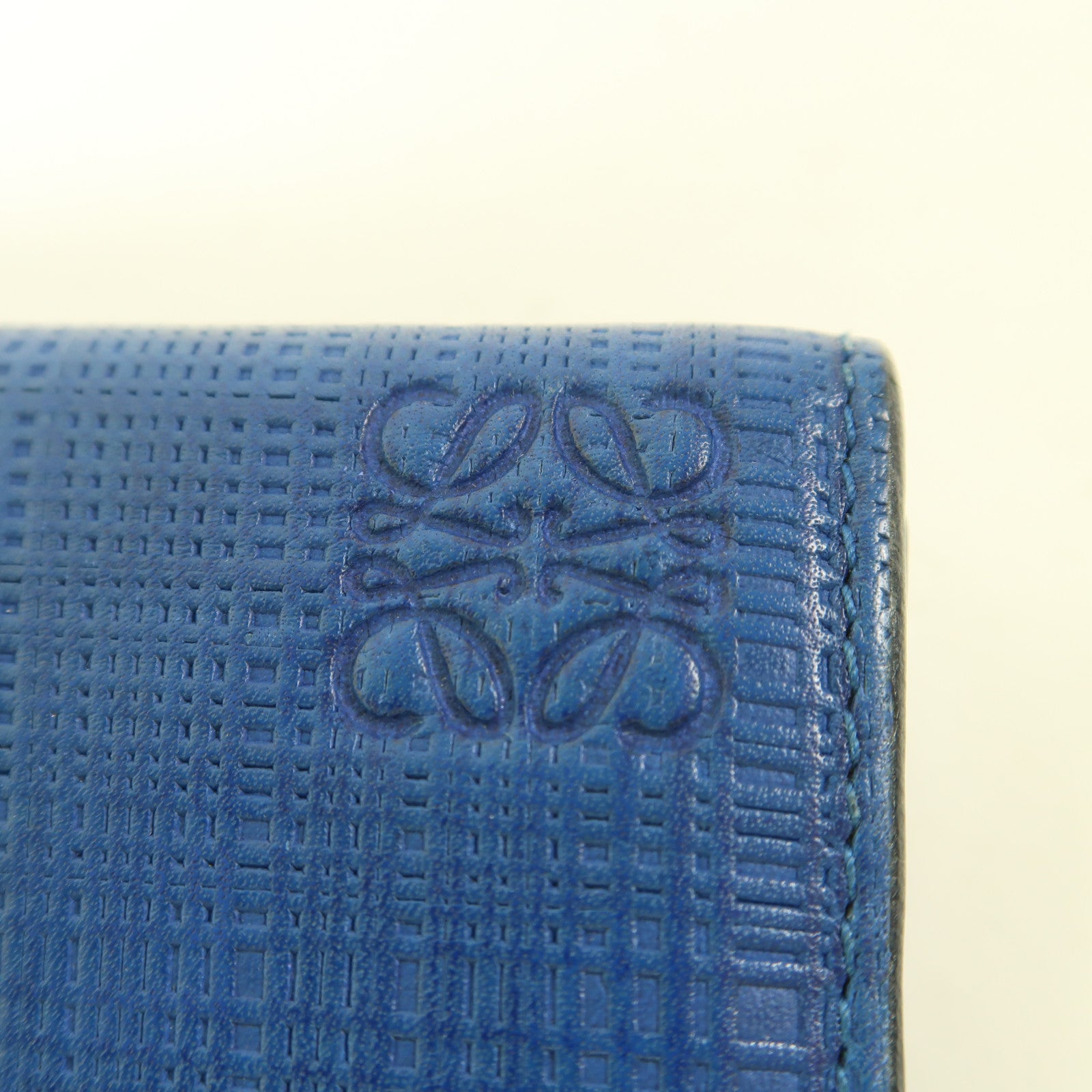 LOEWE 牛皮皮革Long Wallet金扣長錢包