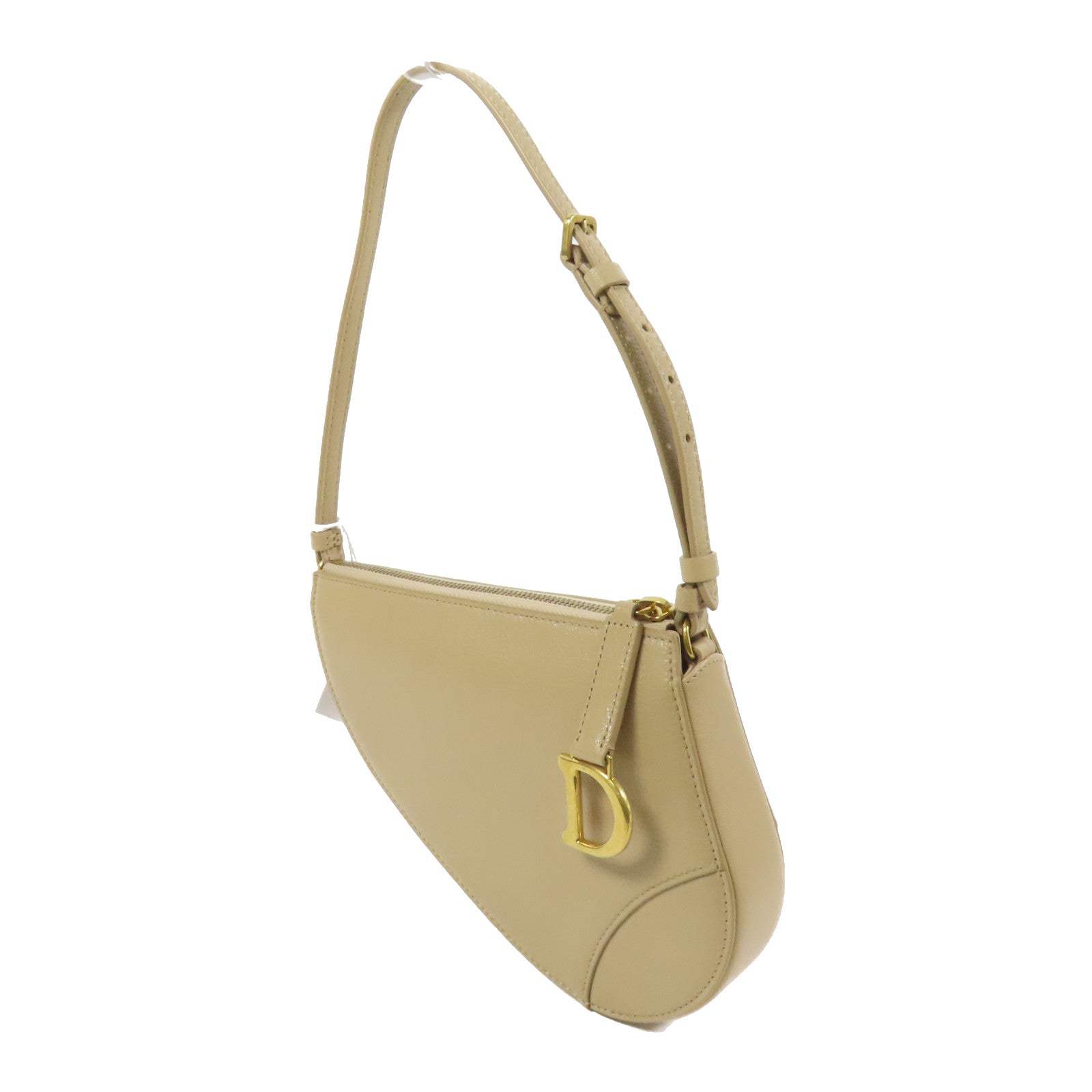 Dior 山羊皮皮革Saddle Rodeo Poach金扣肩背袋