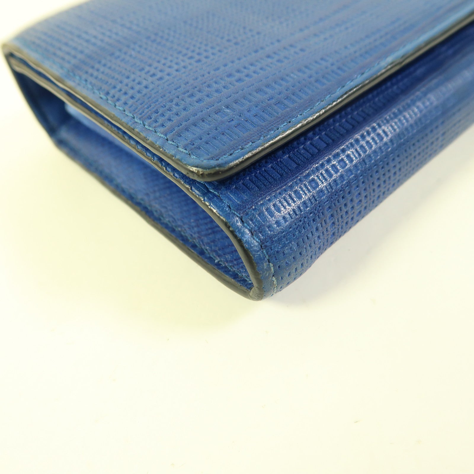 LOEWE 牛皮皮革Long Wallet金扣長錢包