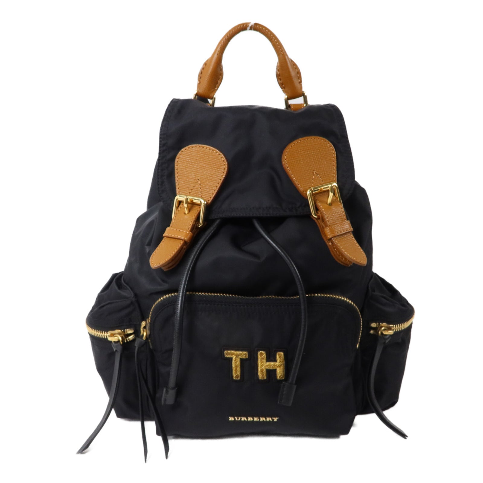 BURBERRY 尼龍Chain Backpack鏈帶背包