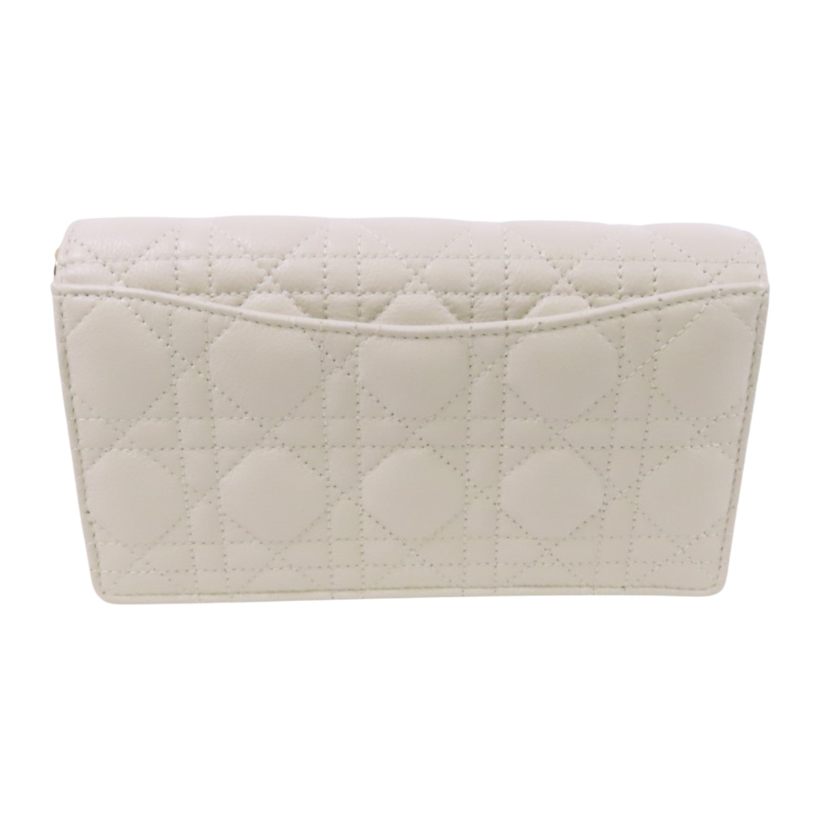 Dior 牛皮皮革Caro Pouch金扣鏈帶肩背袋