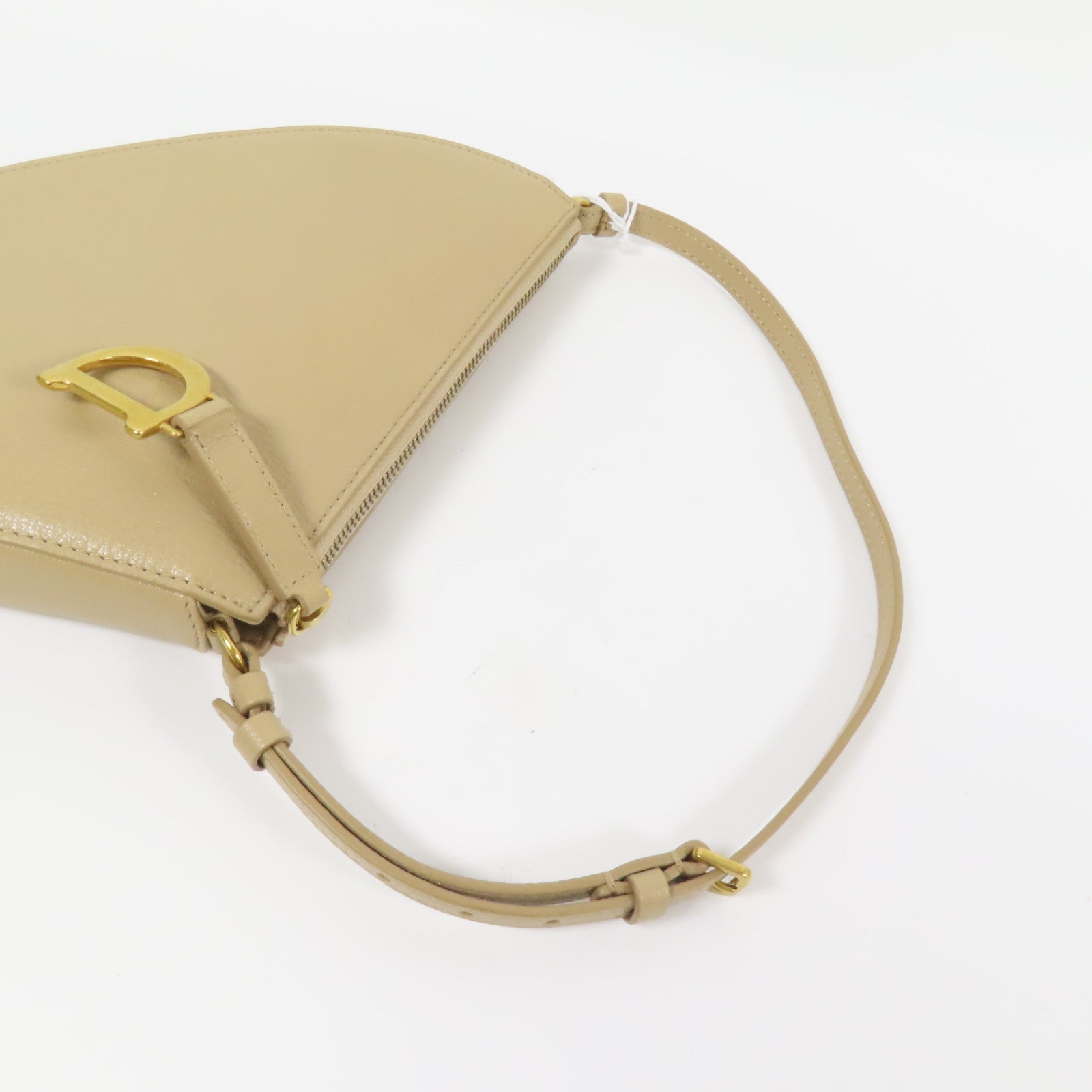 Dior 山羊皮皮革Saddle Rodeo Poach金扣肩背袋