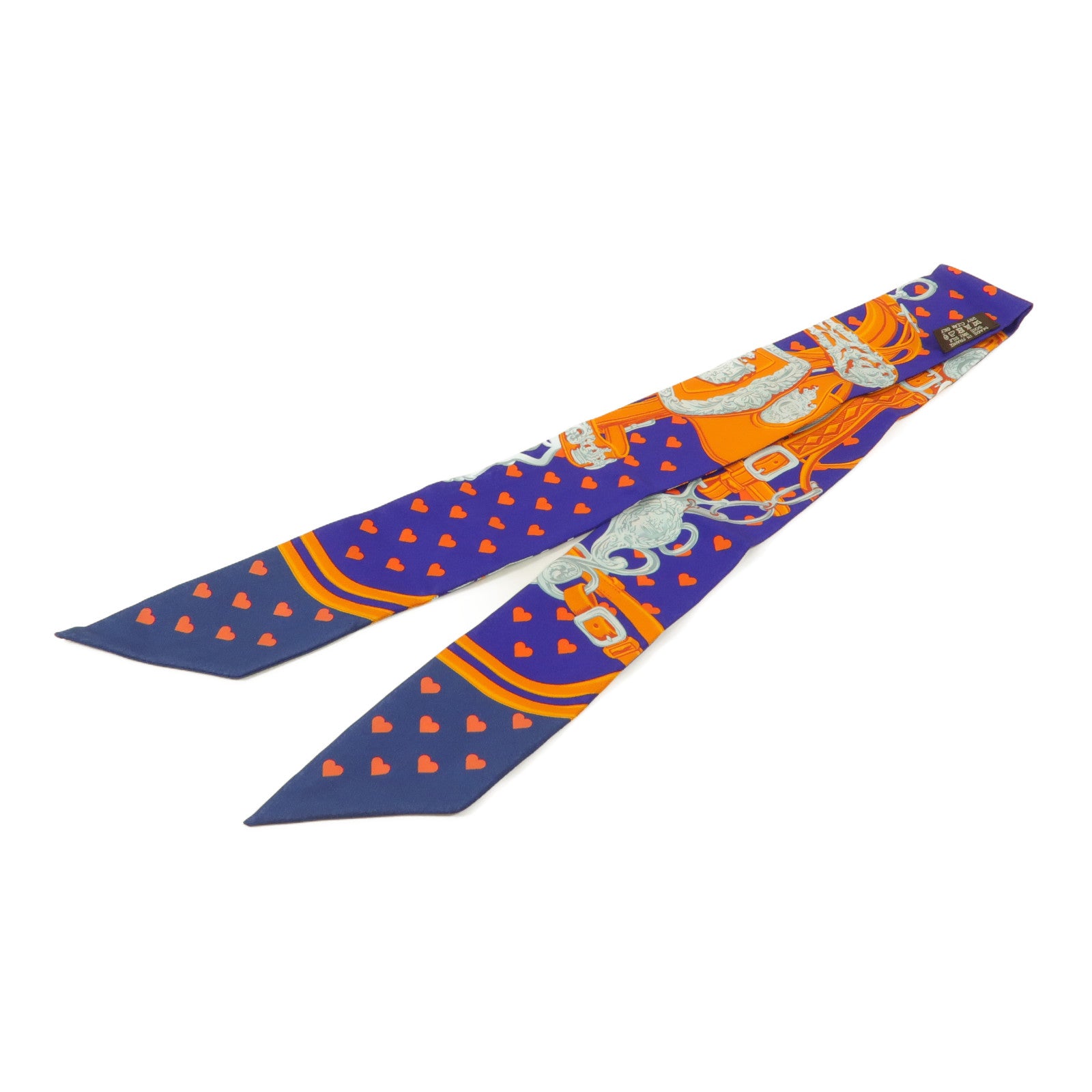 HERMES 絲質Twilly絲巾