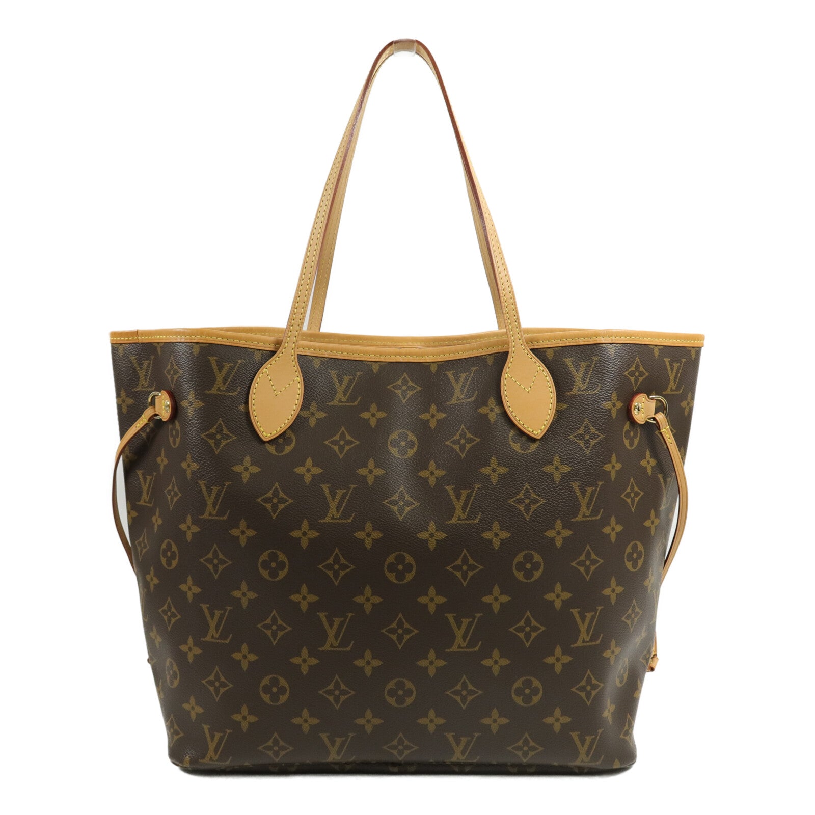 LOUIS VUITTON Monogram Neverfull MM肩背袋手挽袋