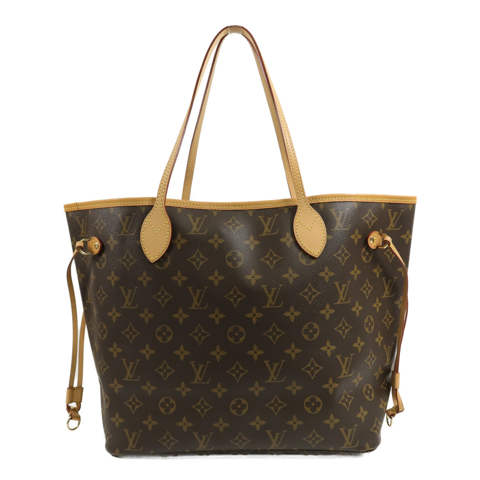 LOUIS VUITTON Monogram Neverfull MM肩背袋手挽袋
