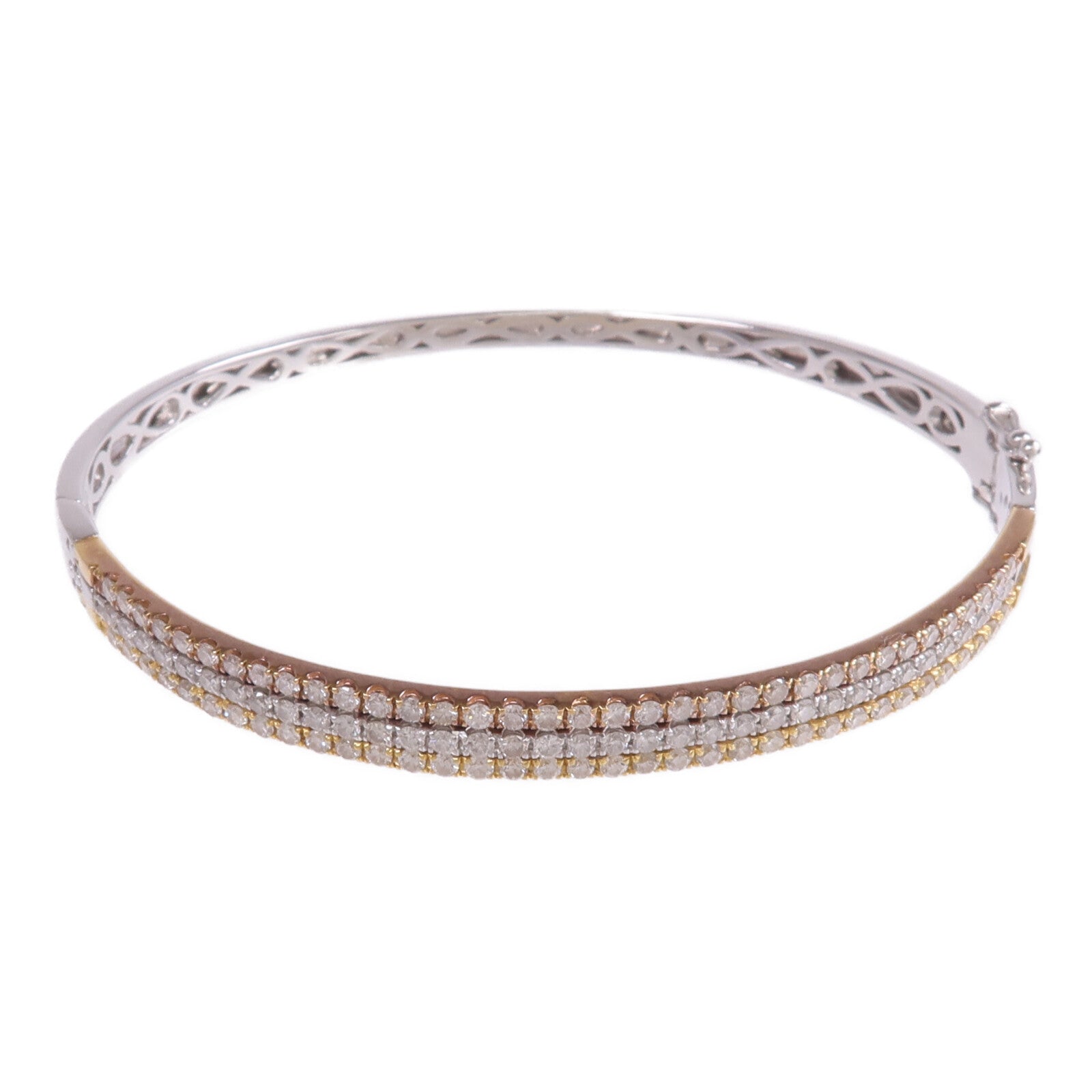 JEWELRY 18K黃金/白金/玫瑰金Diamond Bracelet鑽石手鐲