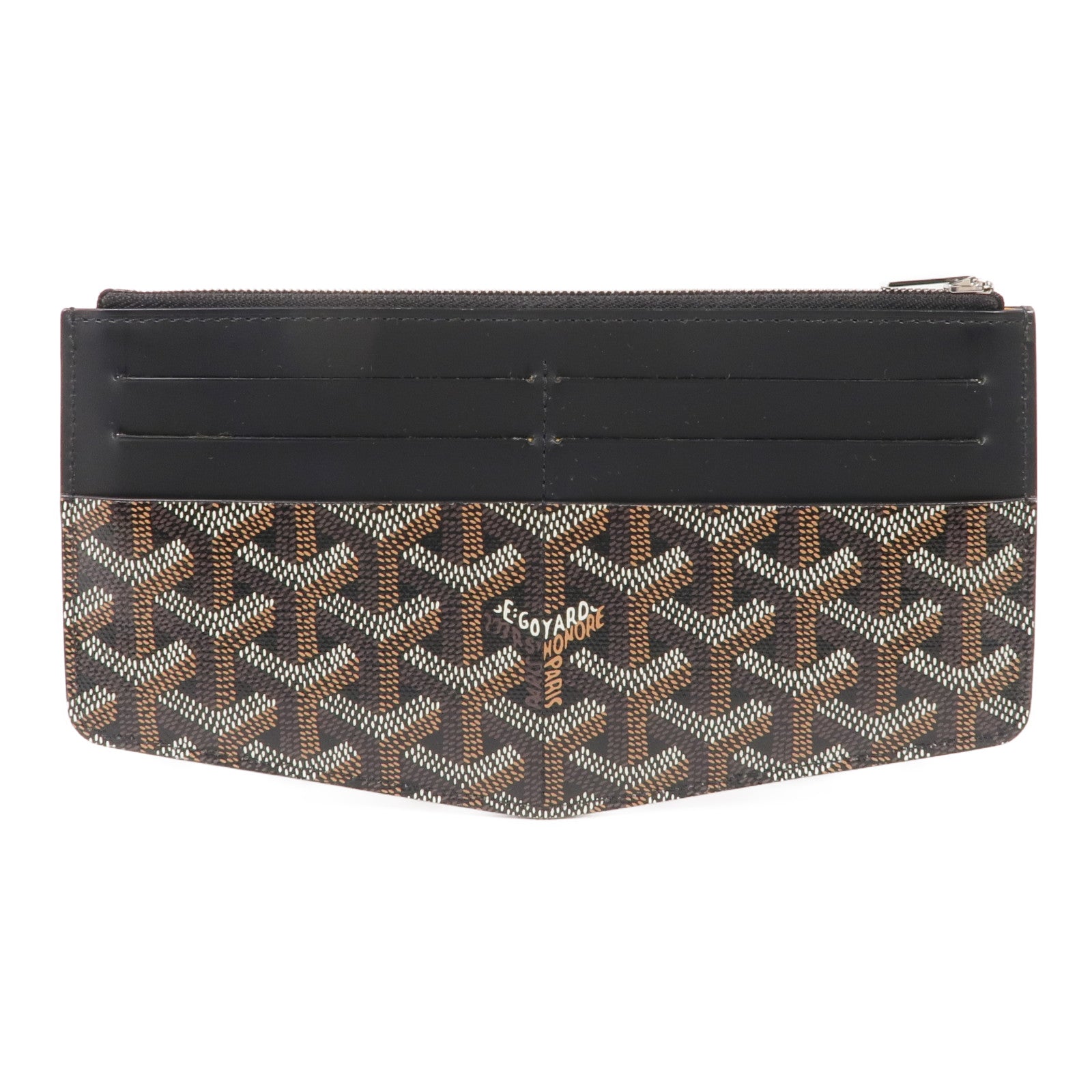 GOYARD 塗層帆布Long Wallet銀扣長錢包