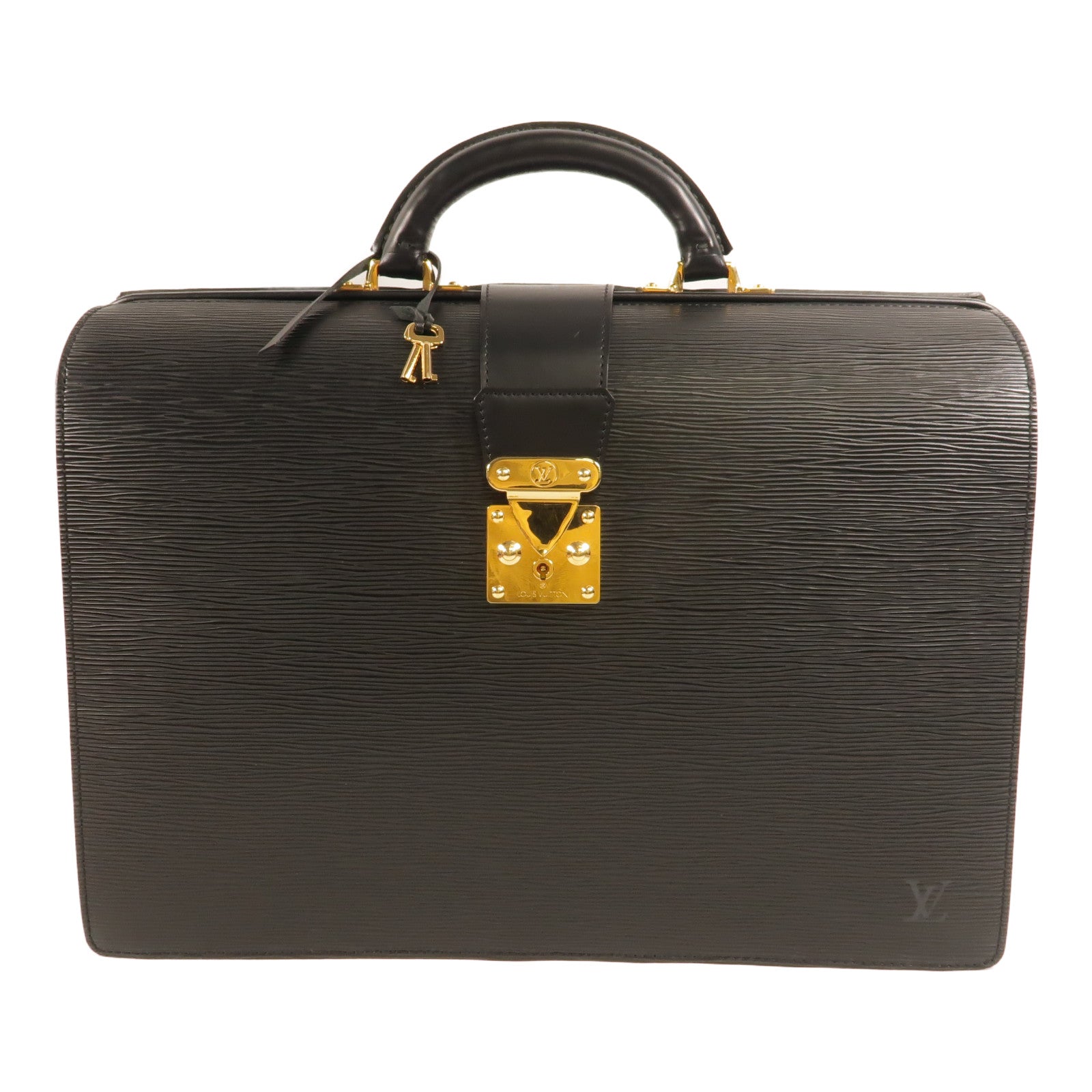 LOUIS VUITTON Epi Seriette Fermoir公事包