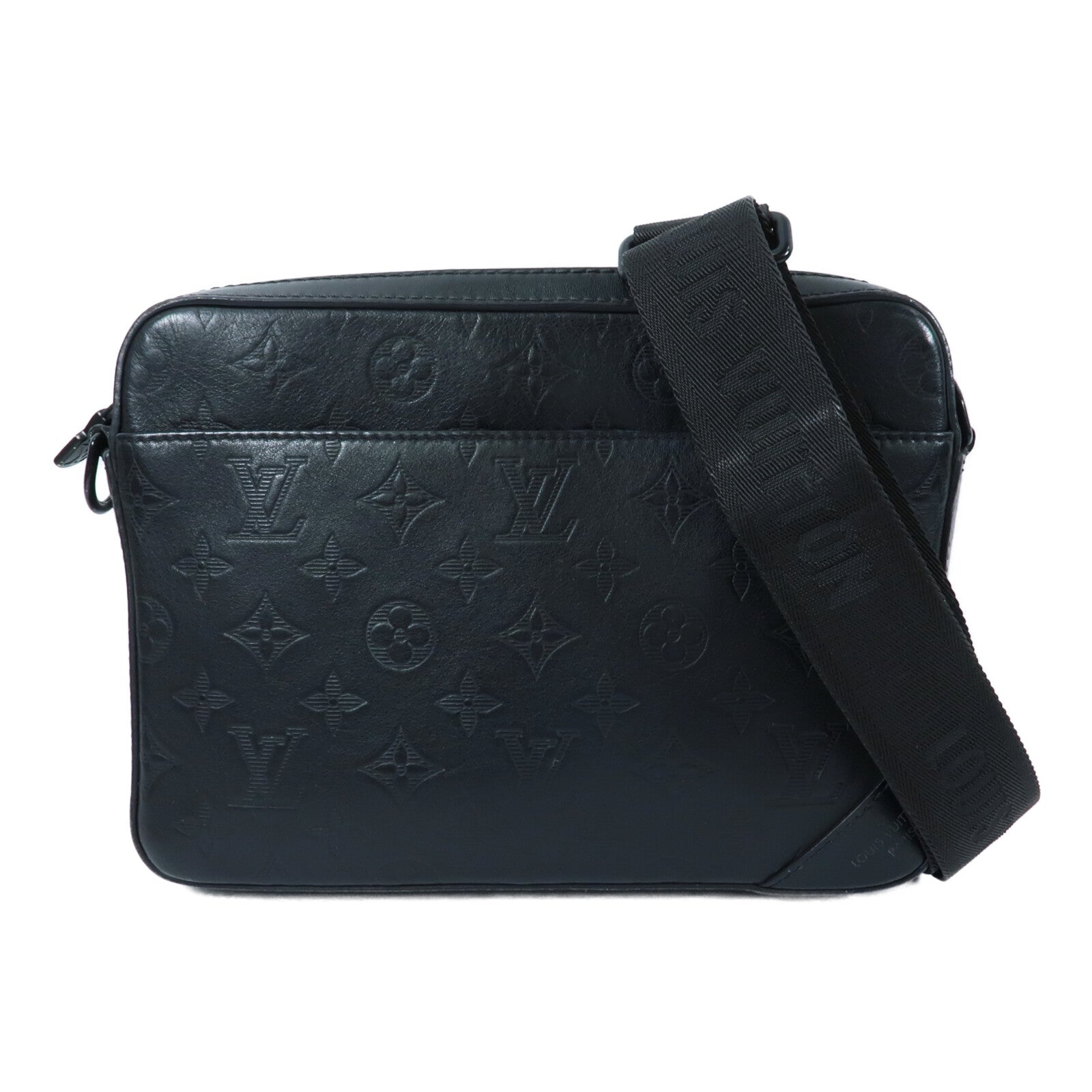 LOUIS VUITTON Monogam Shadow Dou Messenger Bag肩背袋