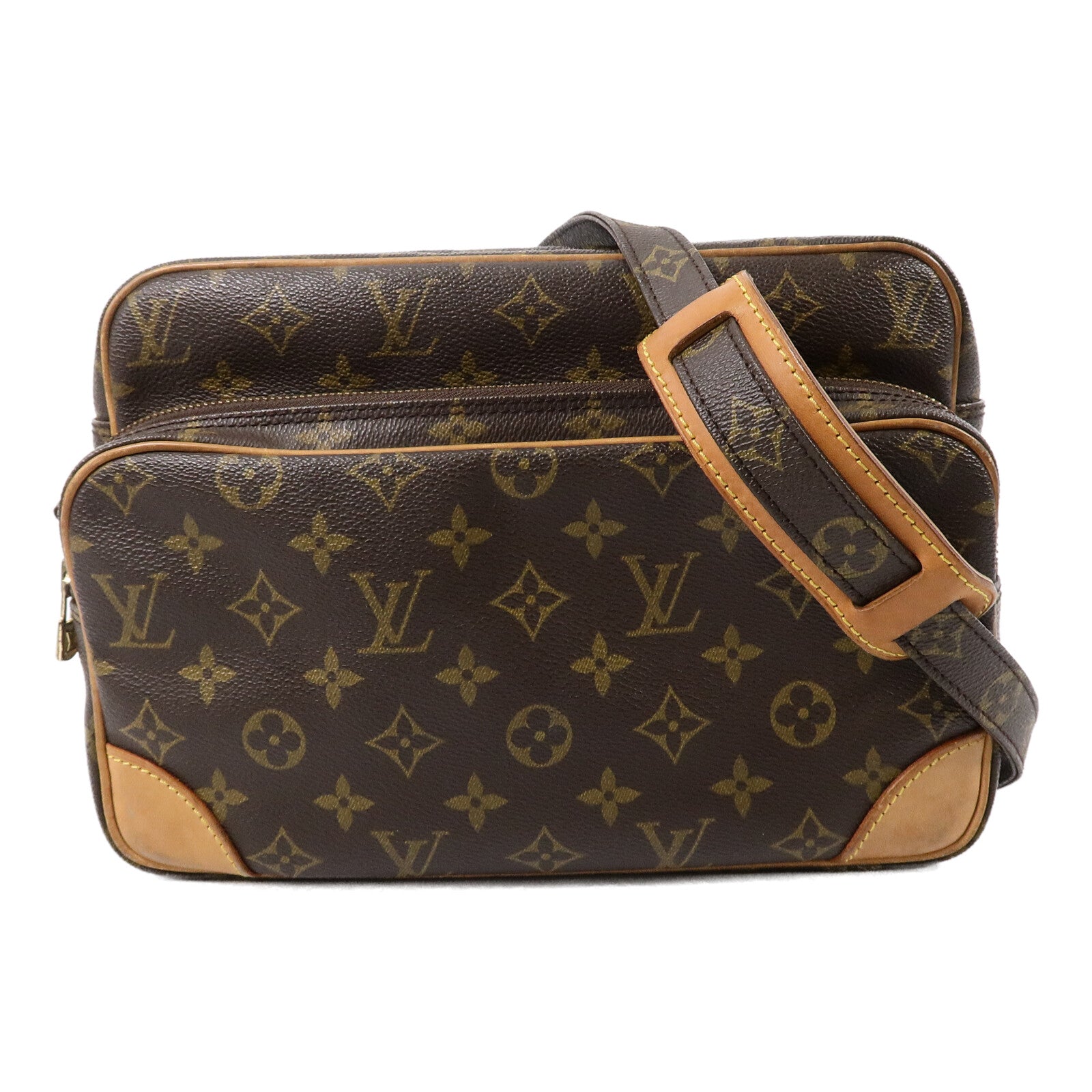 LOUIS VUITTON 【激減優惠】Monogram Nile肩背袋
