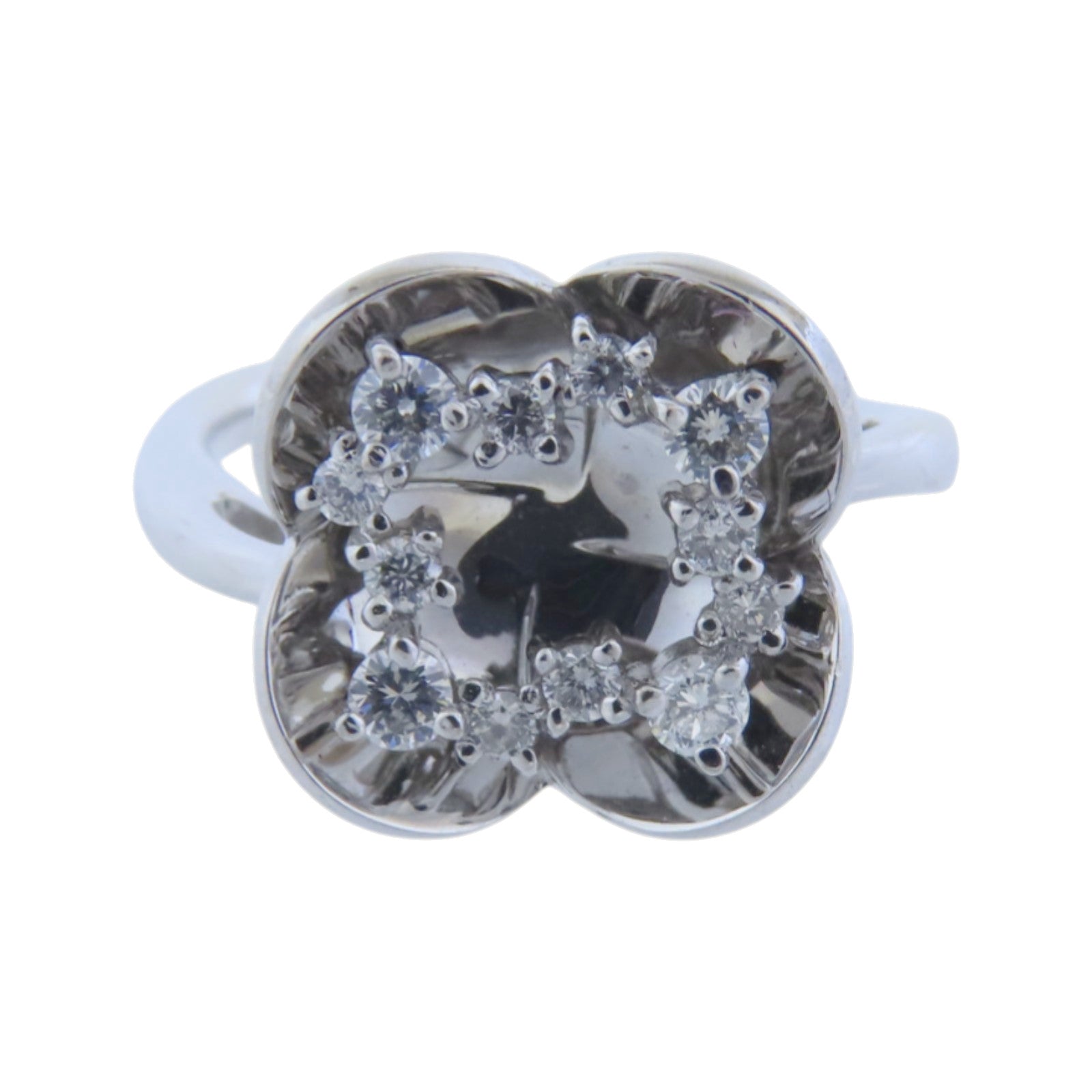 JEWELRY 【激減優惠】18K白金Diamond Ring鑽石戒指US#6.25