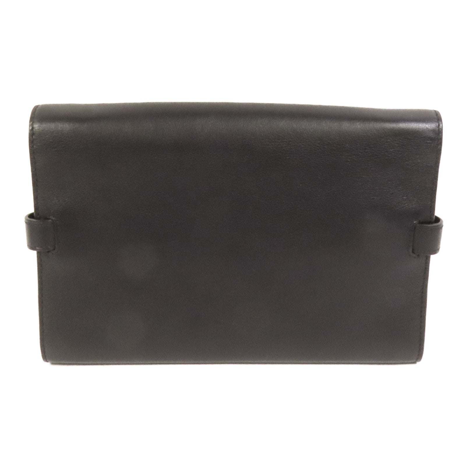 Delvaux 牛皮皮革Tempete Wallet On Chain鏈帶肩背袋