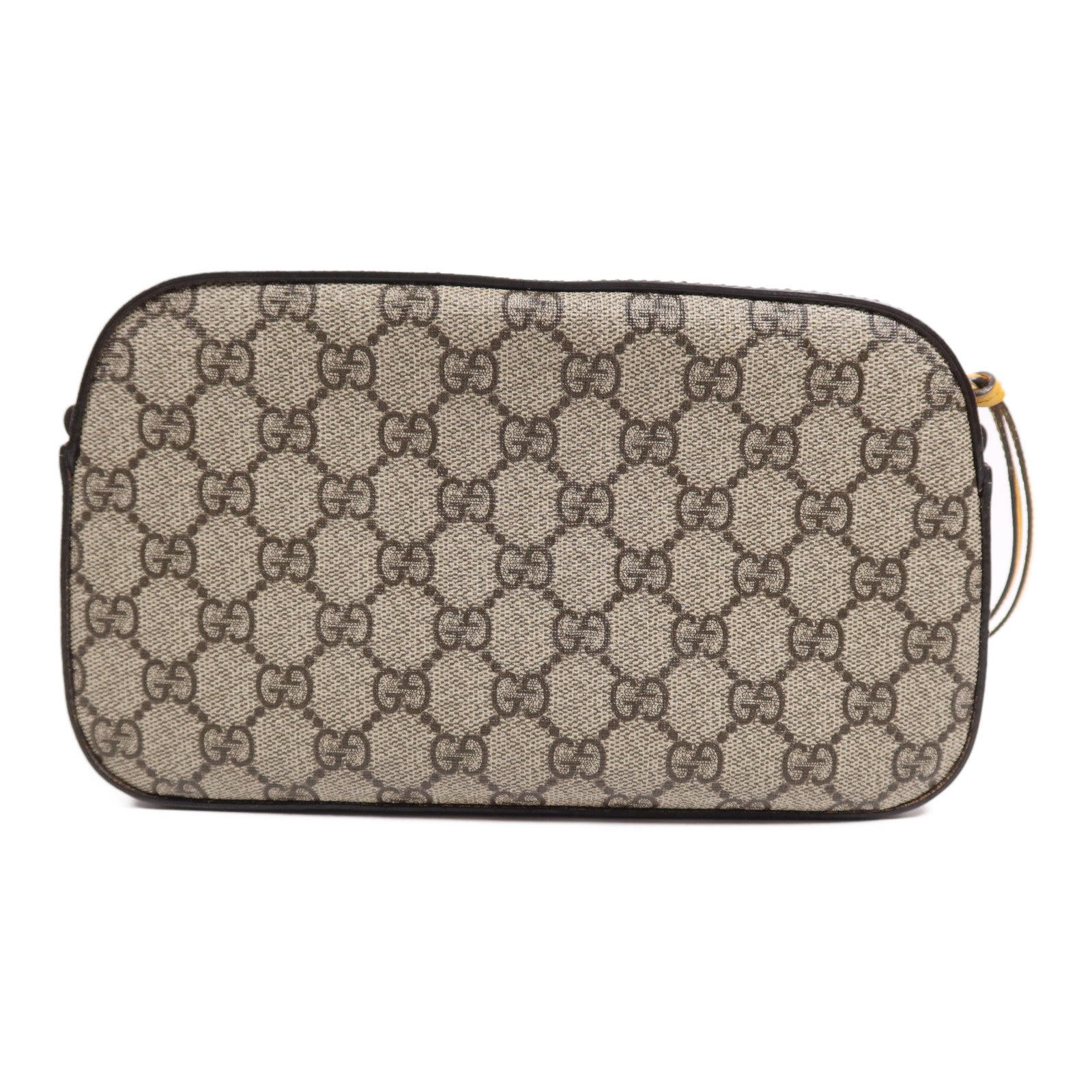 GUCCI 塗層帆布Supreme Messenger金扣肩背袋