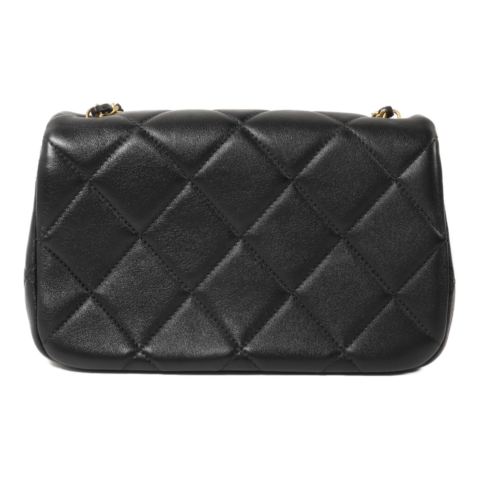 CHANEL 羊皮皮革Chain Shoulder鏈帶肩背袋