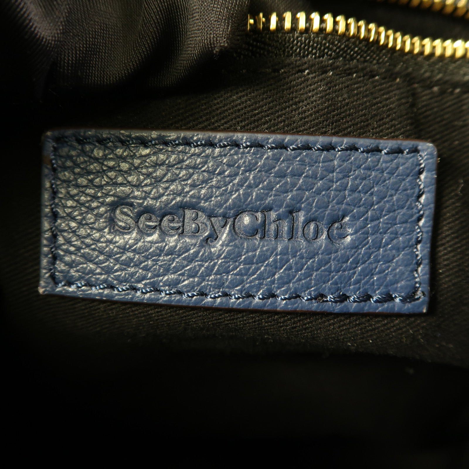 SEE BY CHLOE 牛皮皮革2 Way Shoulder Bag金扣手挽肩背兩用袋