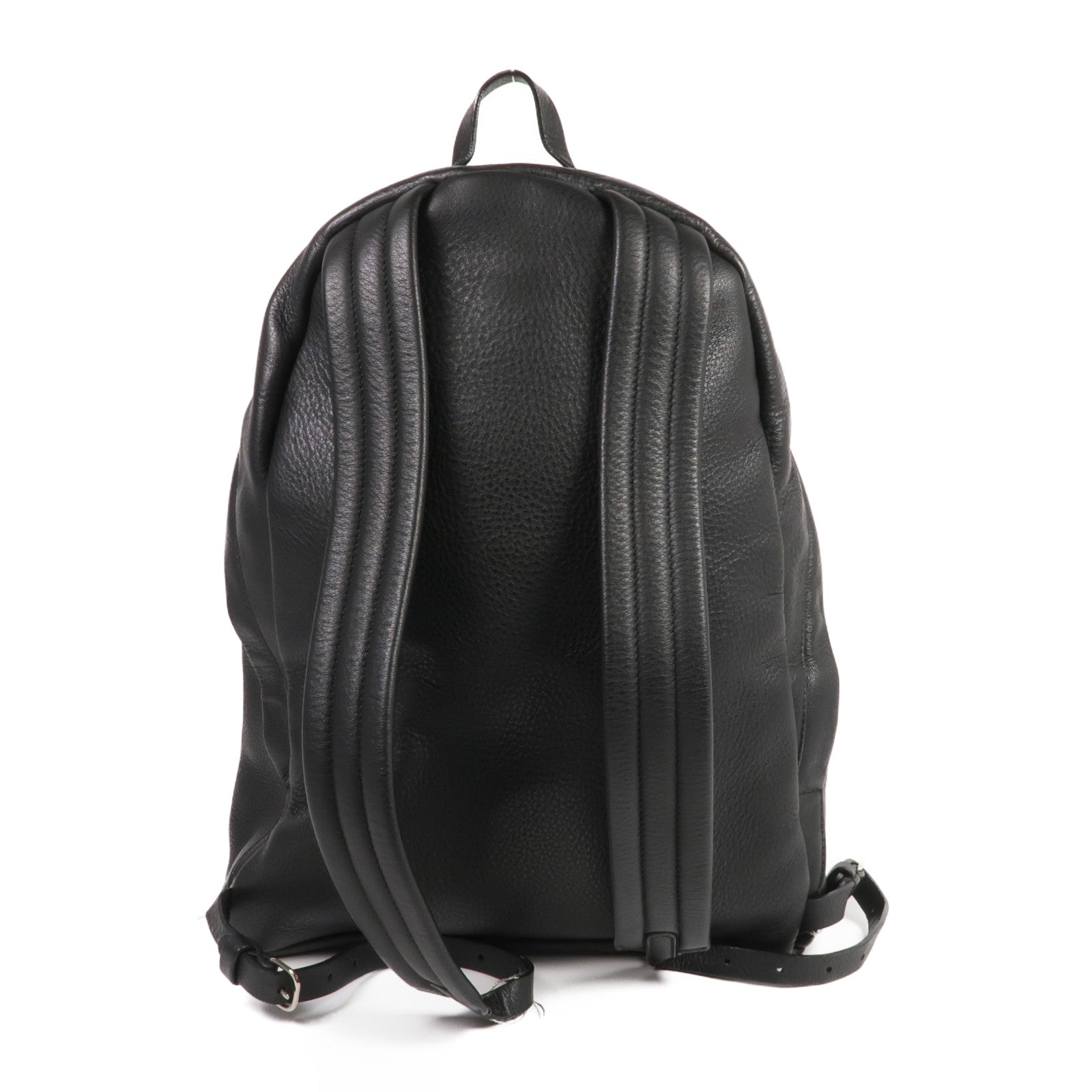 BALENCIAGA 牛皮皮革Everyday Backpack銀扣背包