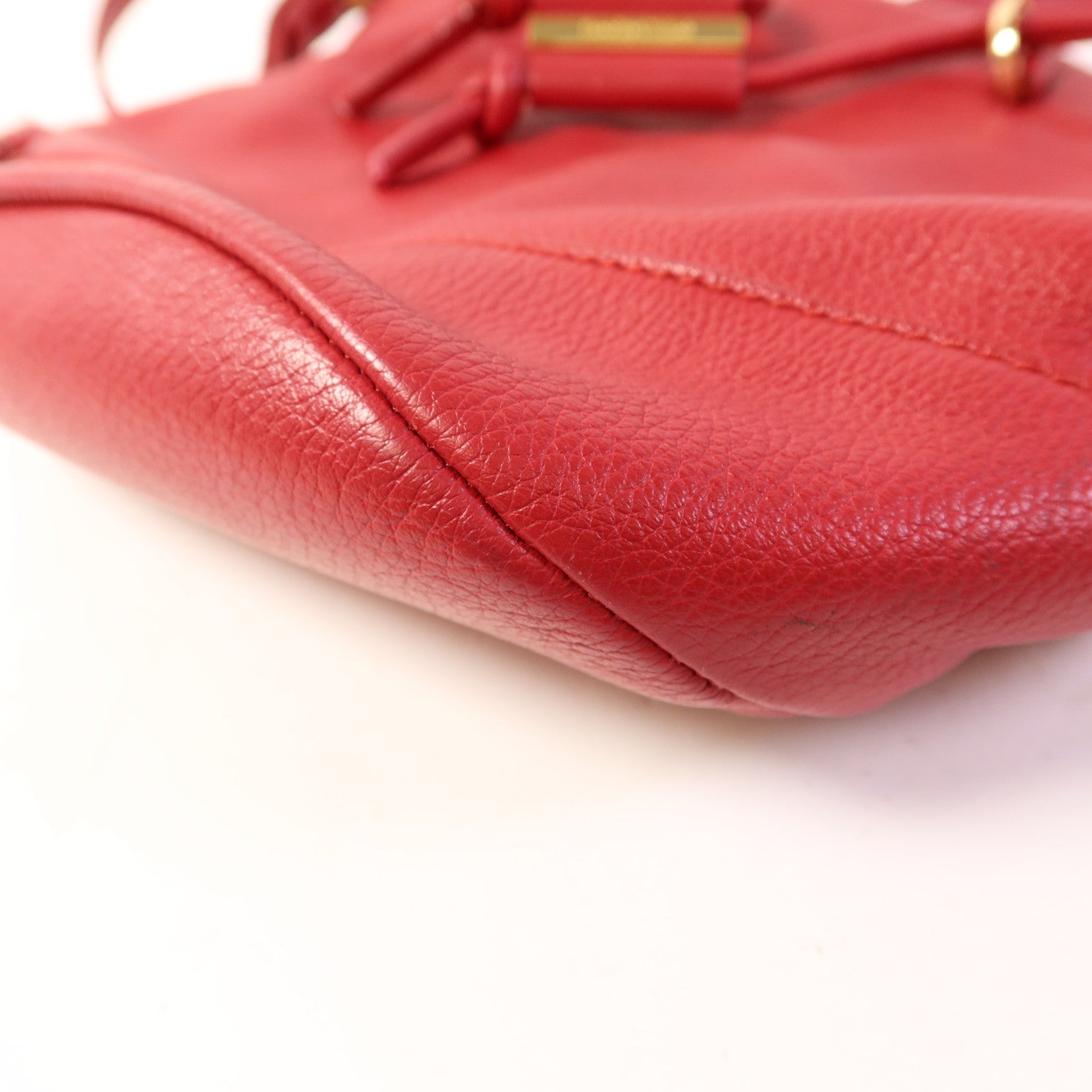 SEE BY CHLOE 牛皮皮革Bucket Bag金扣肩背袋