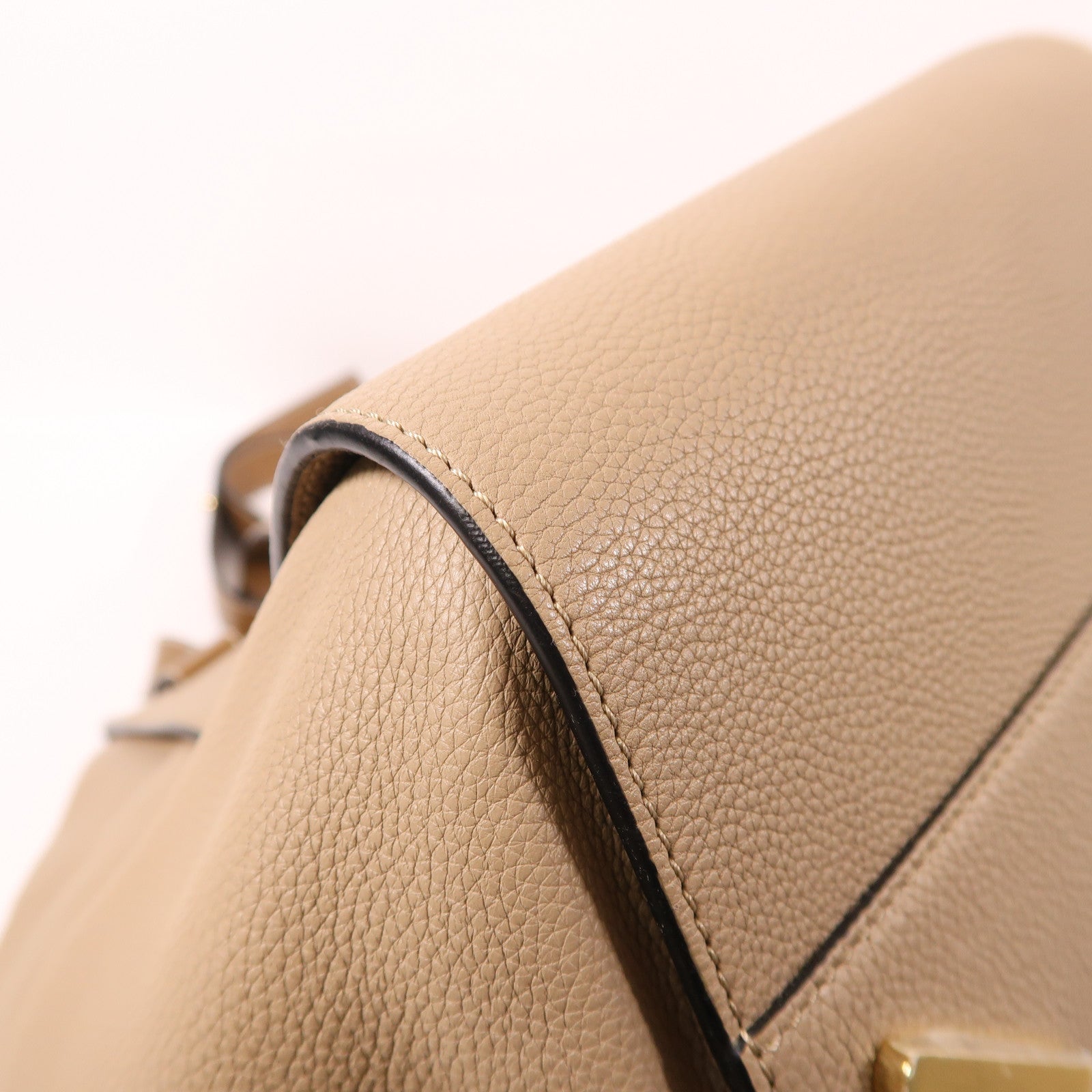 LOEWE 牛皮皮革Hammock金扣手挽肩背兩用袋