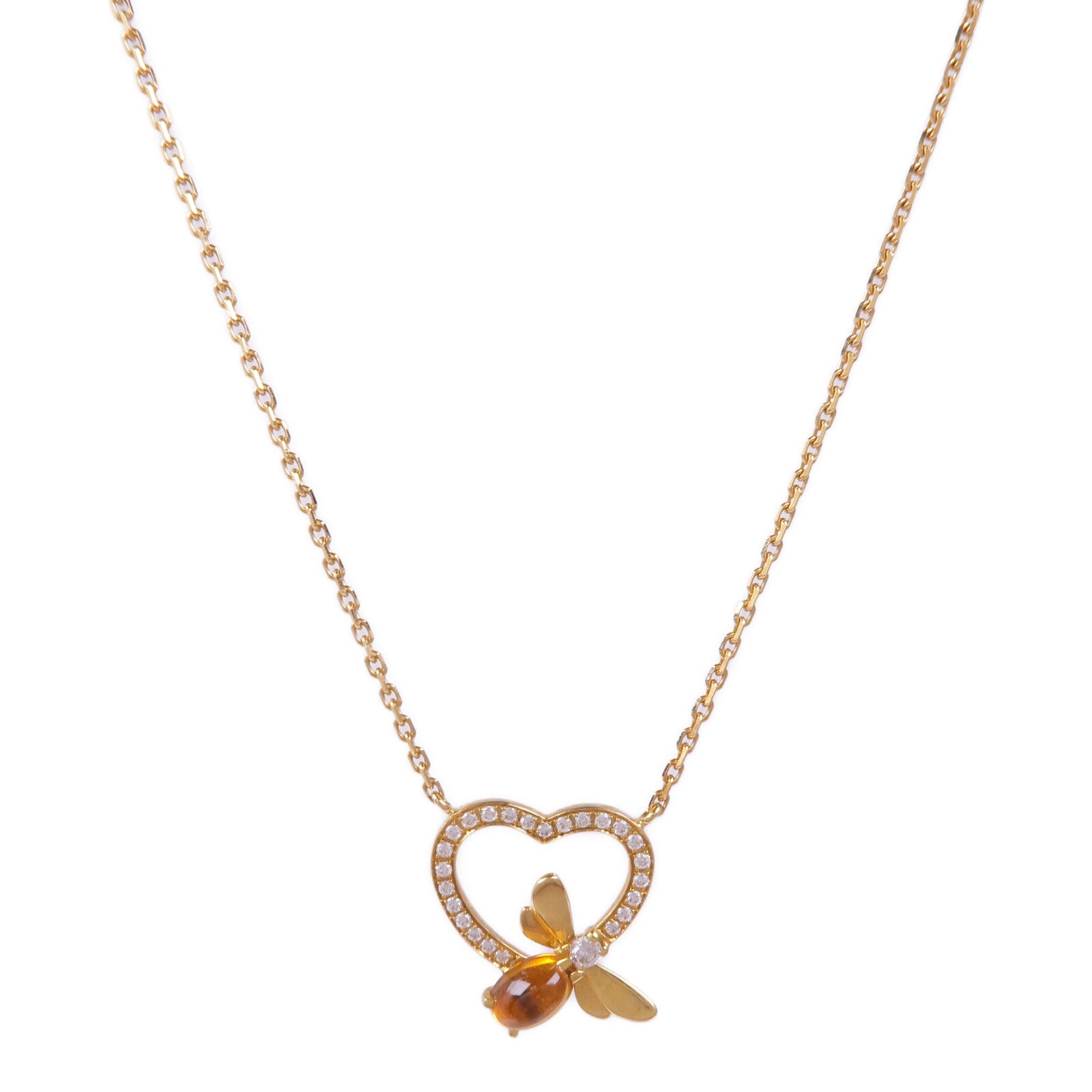 Chaumet 18K黃金Diamond Necklace鑽石項鍊