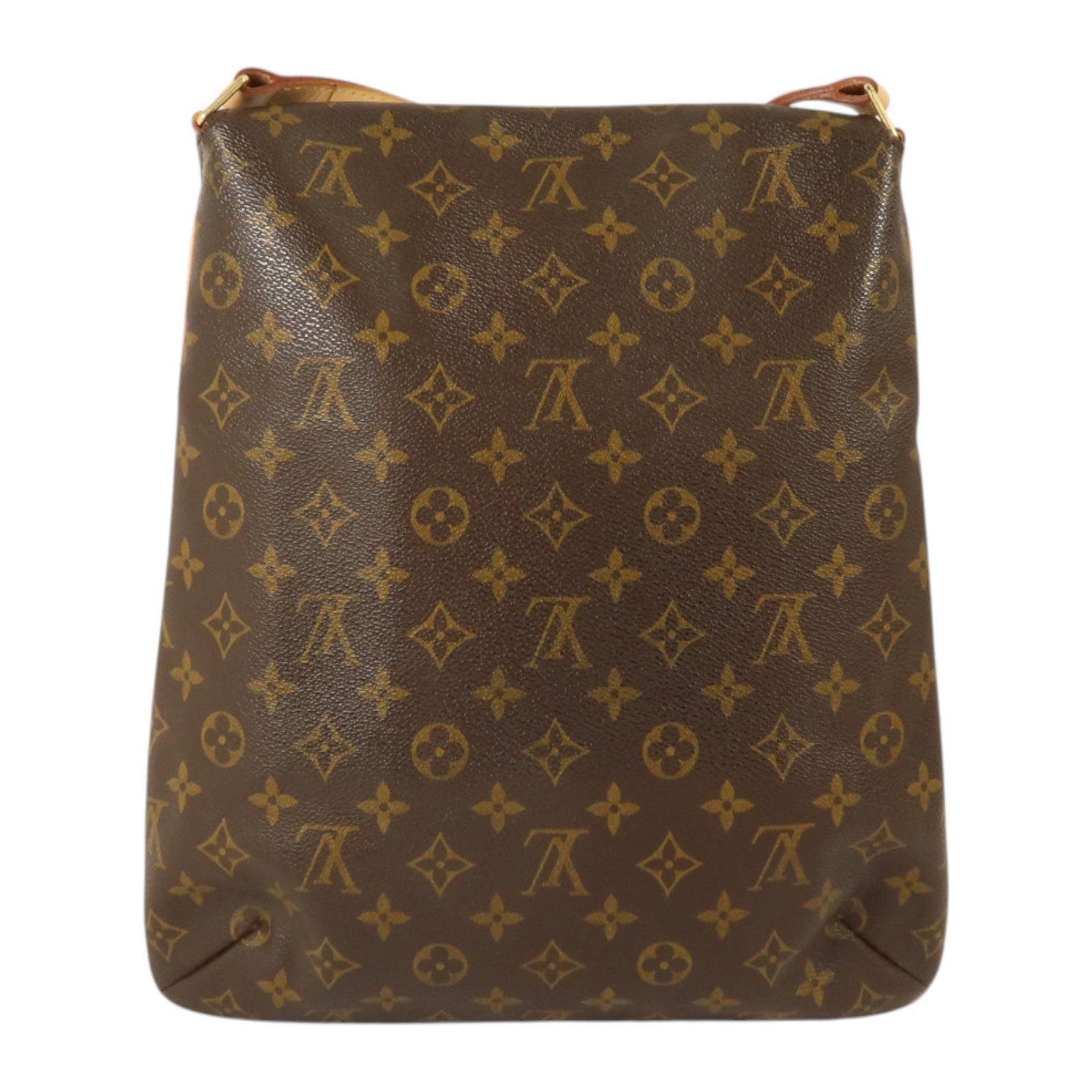 LOUIS VUITTON Monogram Musette金扣肩背袋