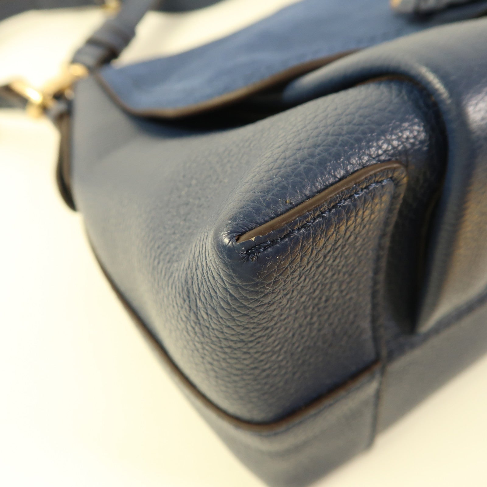 SEE BY CHLOE 牛皮皮革2 Way Shoulder Bag金扣手挽肩背兩用袋