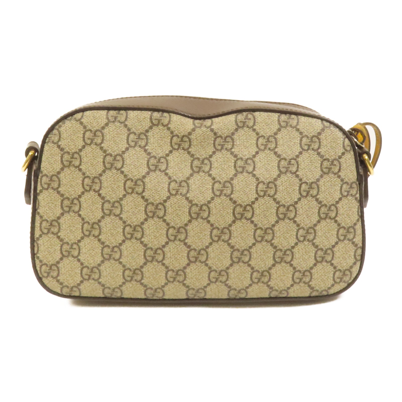 GUCCI 【激減優惠】塗層帆布Neo Vintage GG Supreme Shoulder Bag金扣肩背袋