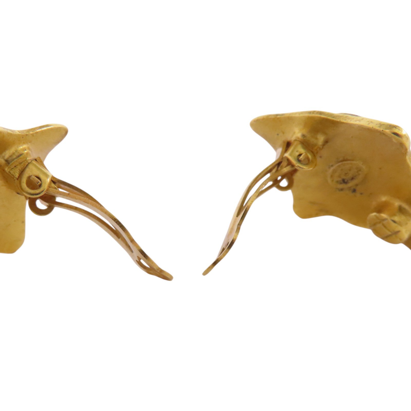 CHANEL 金屬Vintage Earring金扣耳環