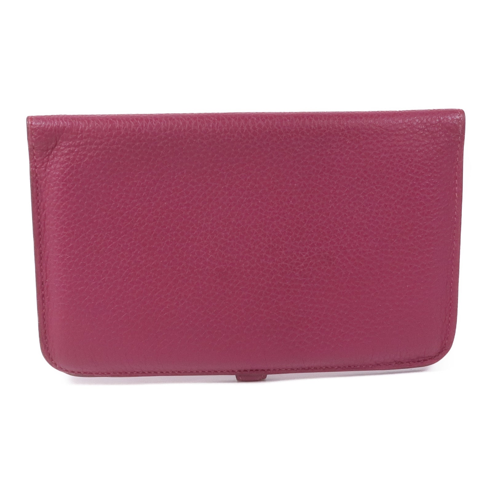 HERMES Togo皮革Dogon GM金扣長錢包