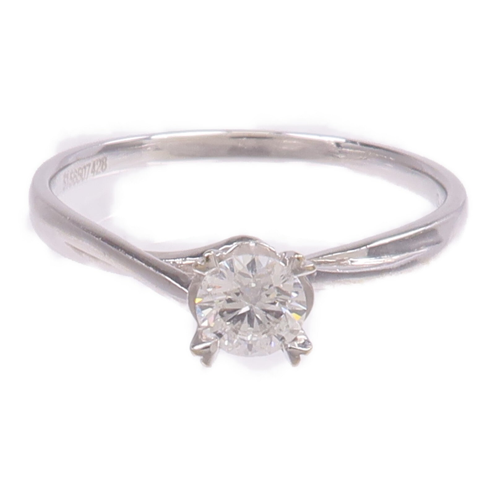 JEWELRY 【激減優惠】18K白金Diamond Ring鑽石戒指US#9.5