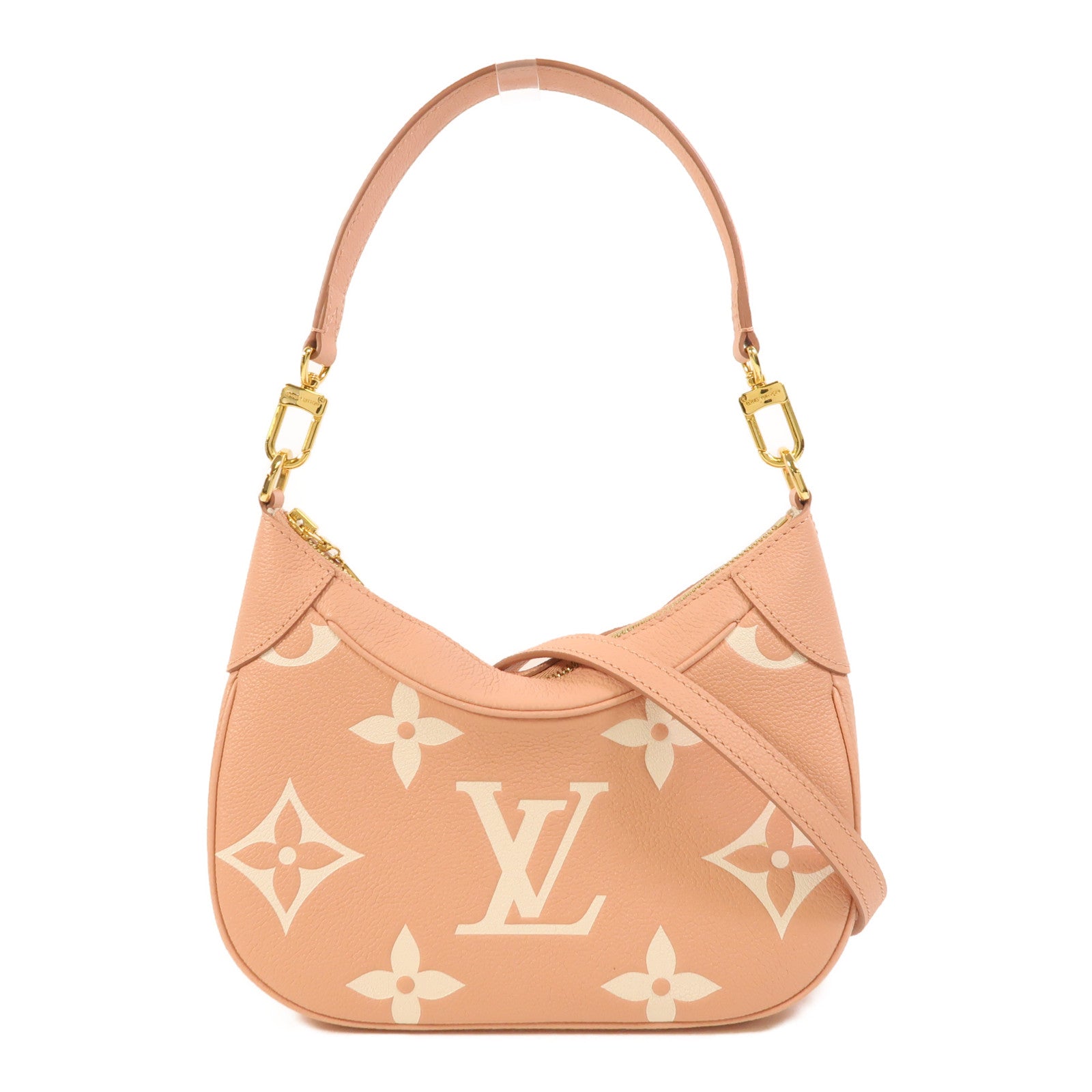LOUIS VUITTON 【激減優惠】Monogram Empreinte Bagatelle金扣肩背袋