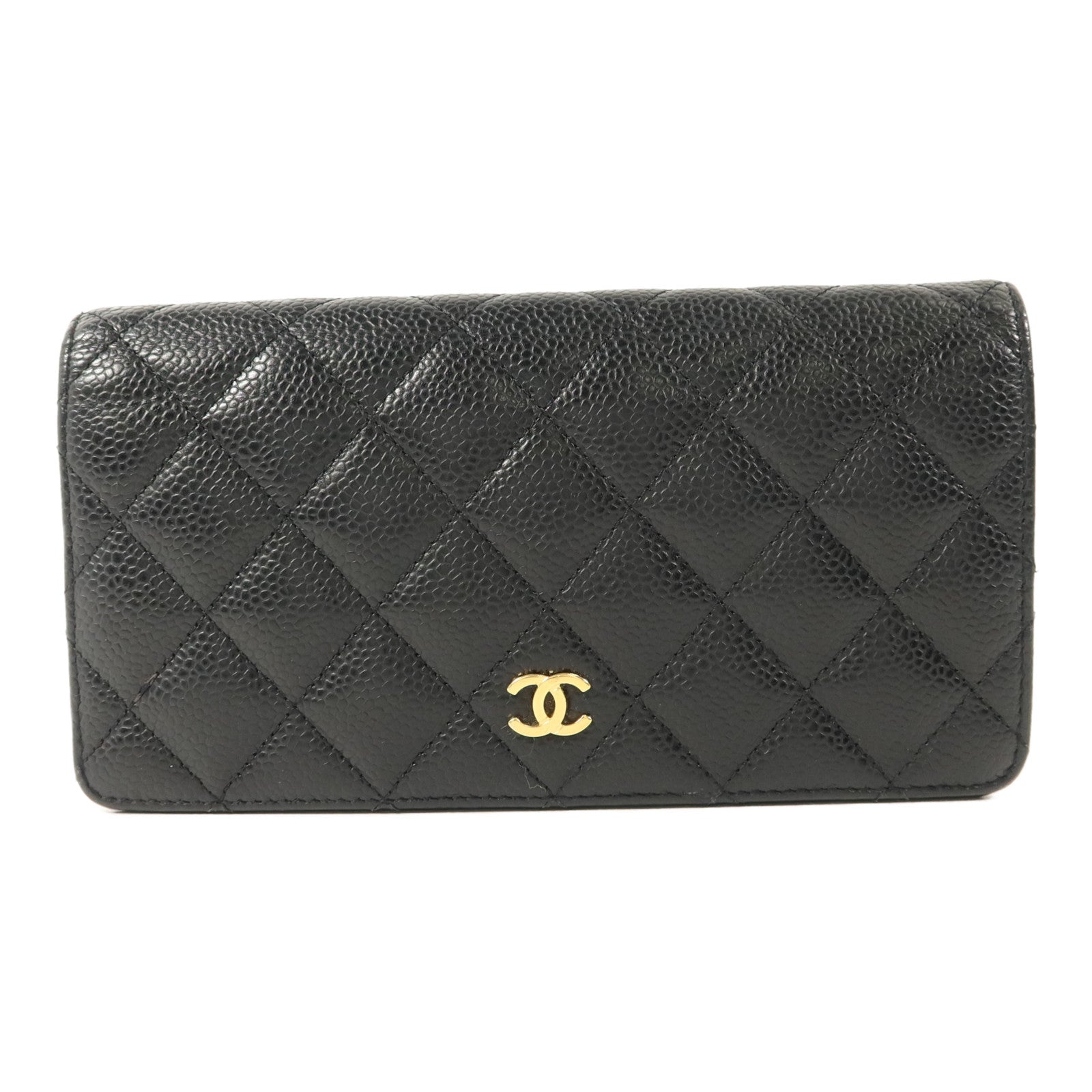 CHANEL 牛皮皮革Long Wallet長錢包
