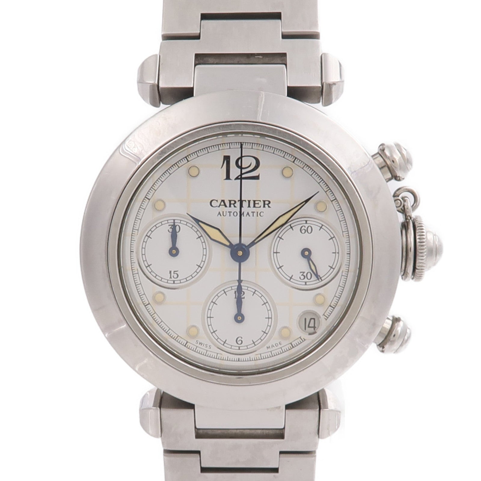 CARTIER Pasha C Chronograph W31039M7