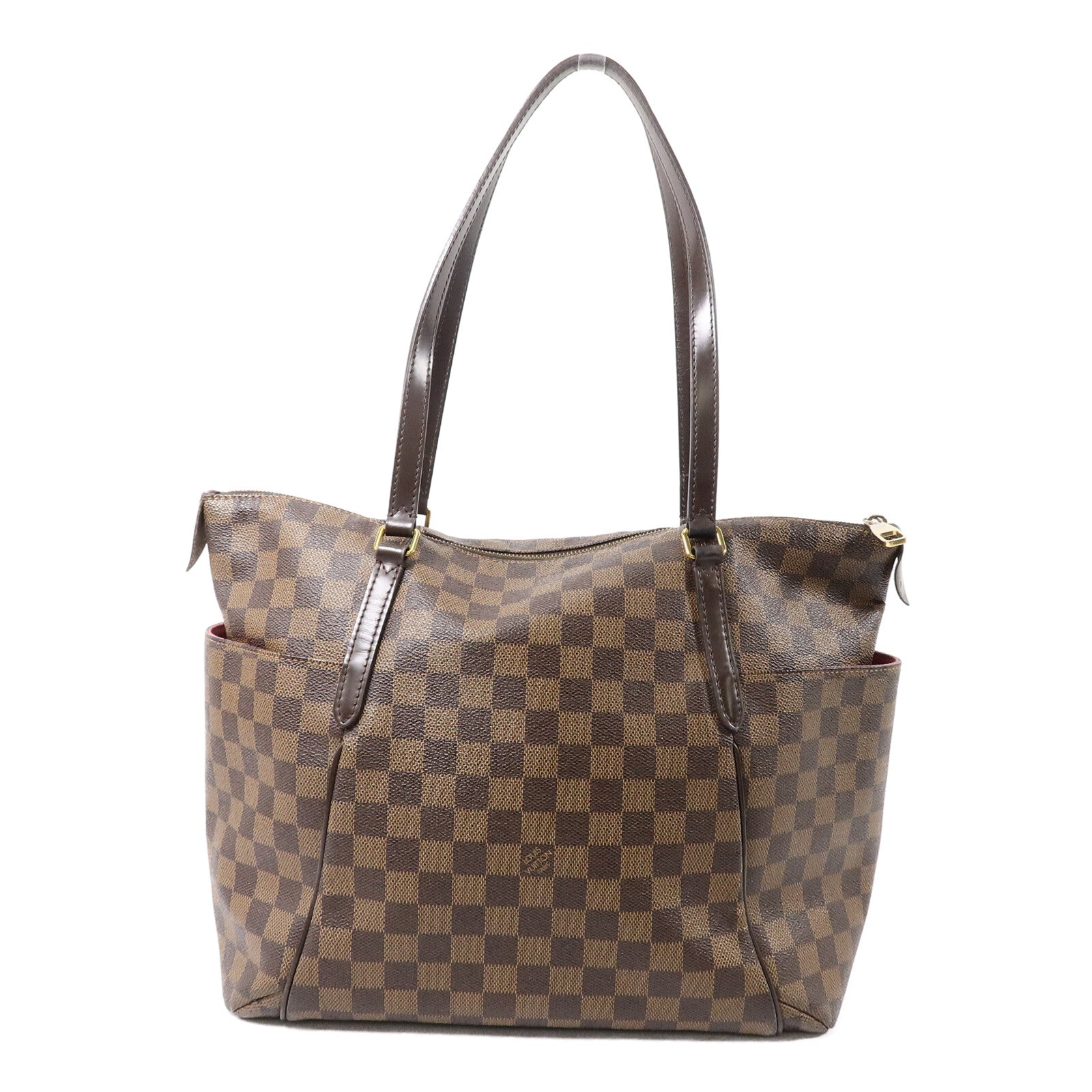LOUIS VUITTON 【激減優惠】Damier Ebene Totally MM肩背袋
