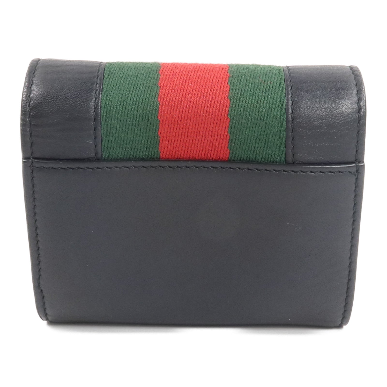 GUCCI 牛皮皮革Trifold Walllet錢包