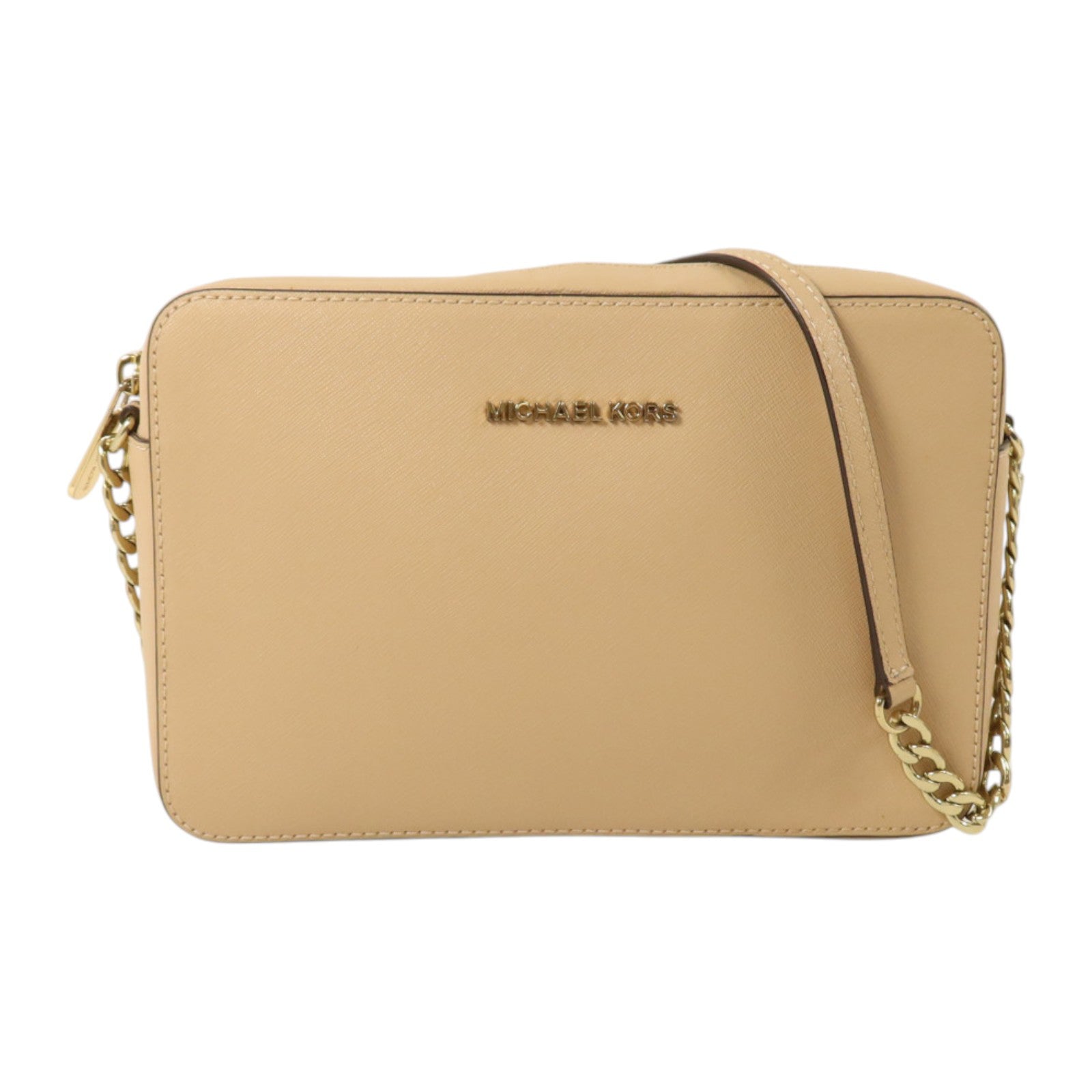 Michael Kors 牛皮皮革Shoulder Bag金扣肩背袋