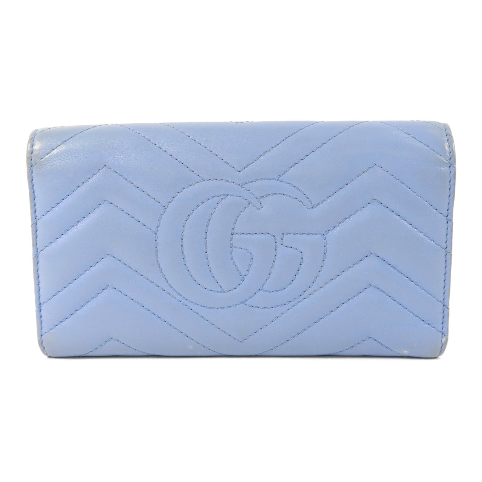 GUCCI 牛皮皮革GG Marmont Long Wallet長錢包