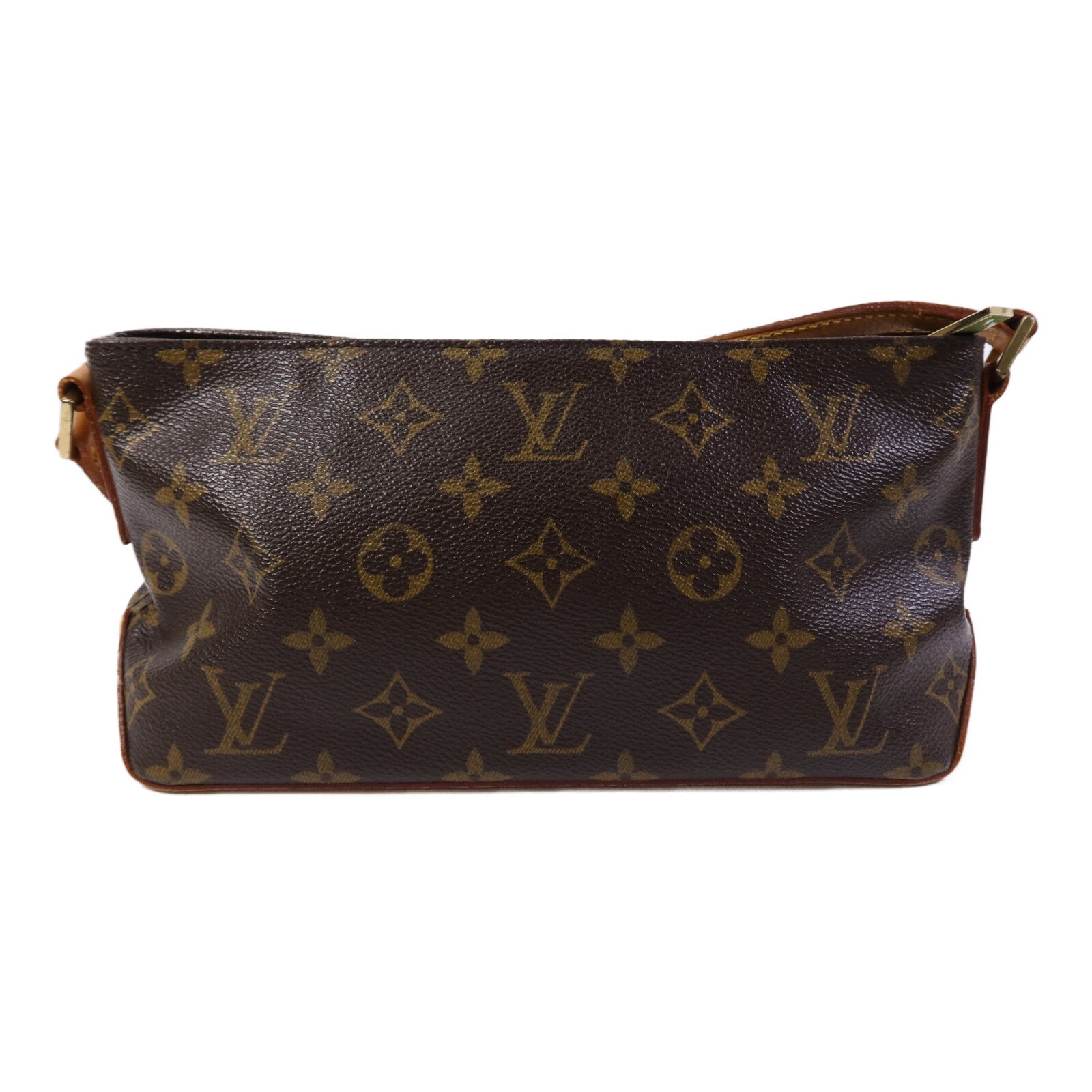 LOUIS VUITTON Monogram Trotteur金扣肩背袋