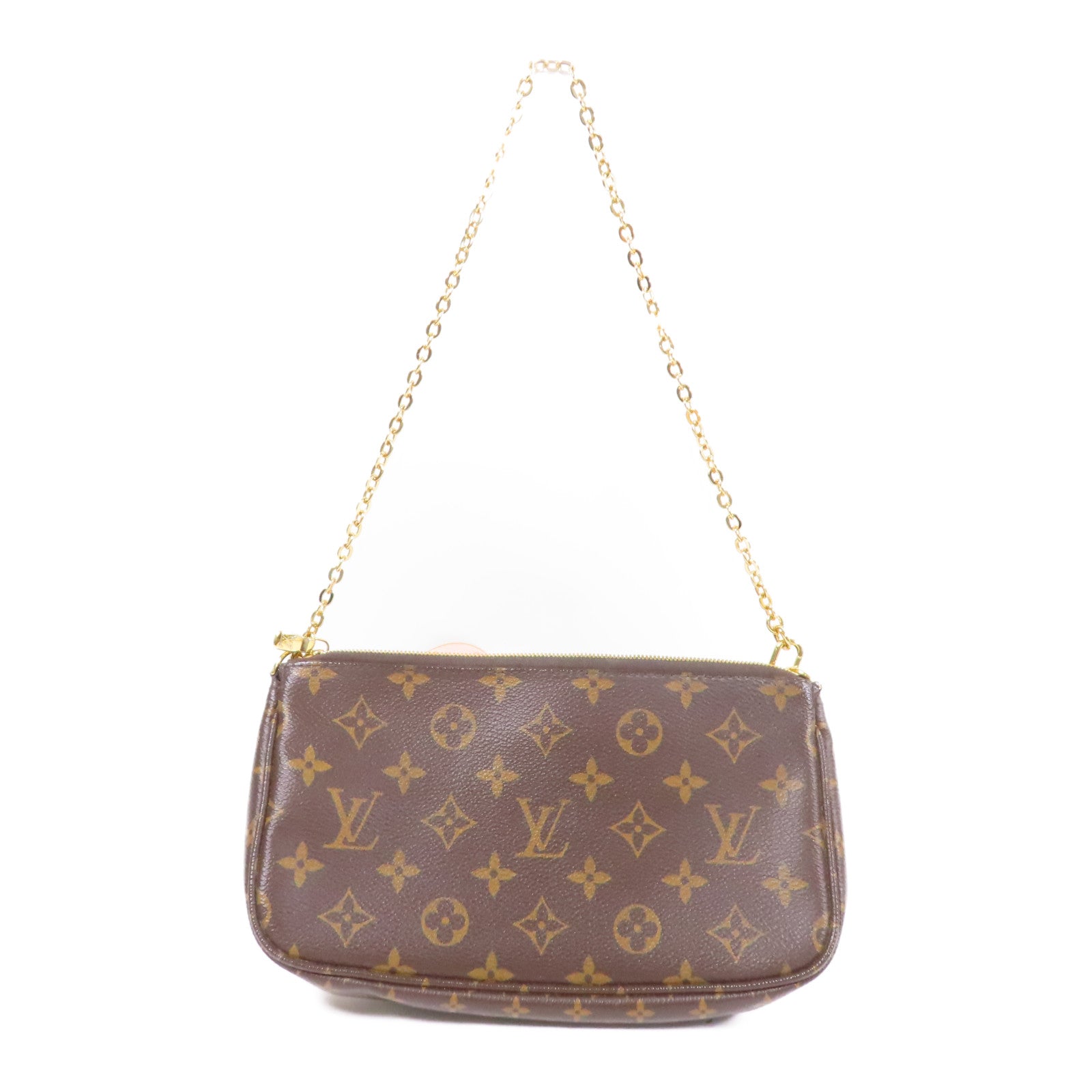 LOUIS VUITTON Monogram Multi Pochette Accessoires金扣肩背袋