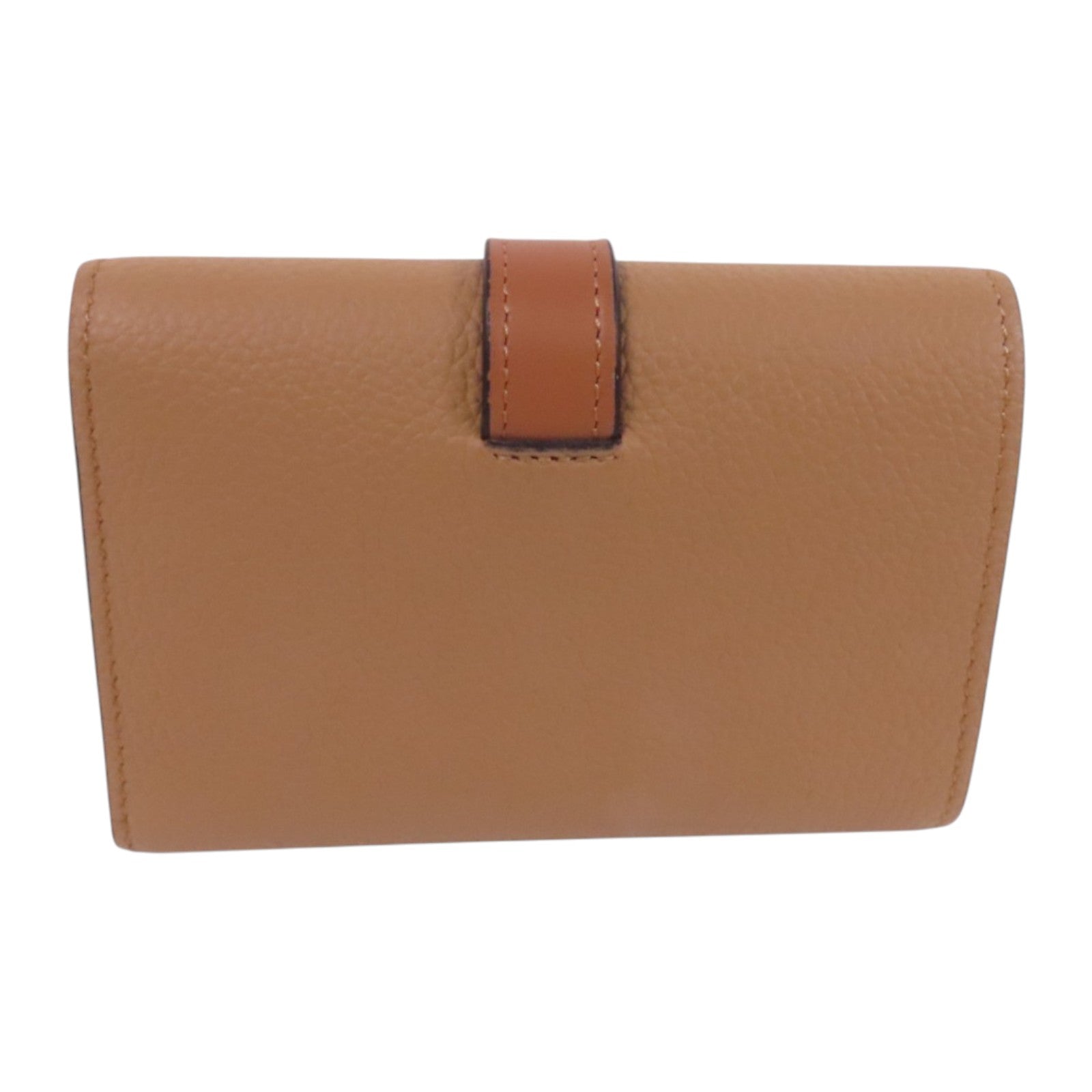 LOEWE 牛皮皮革Small Wallet銀扣短錢包