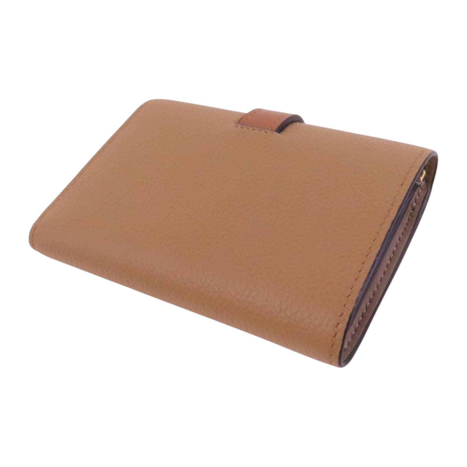 LOEWE 牛皮皮革Small Wallet銀扣短錢包