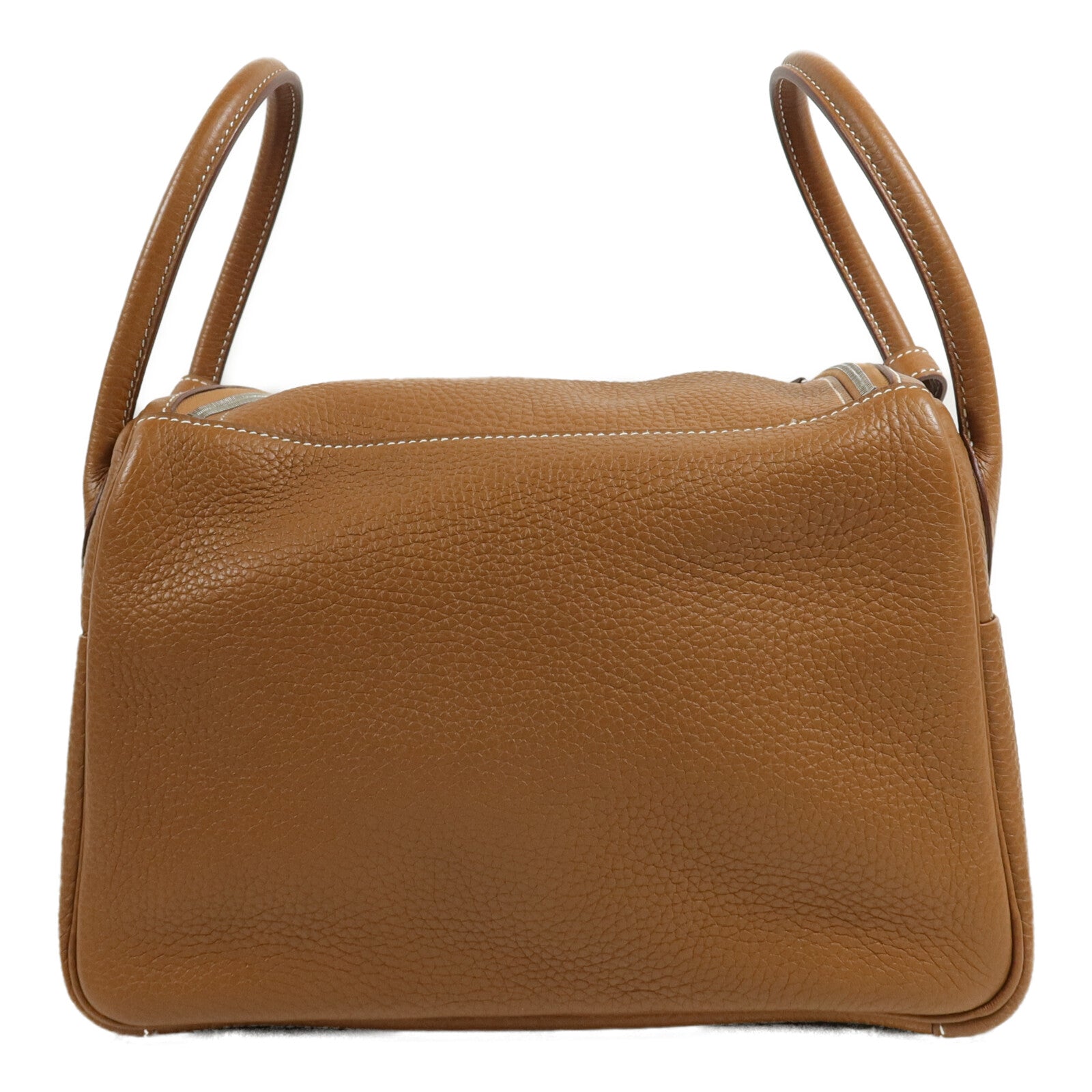 HERMES Clemence皮革Lindy 26肩背袋Gold