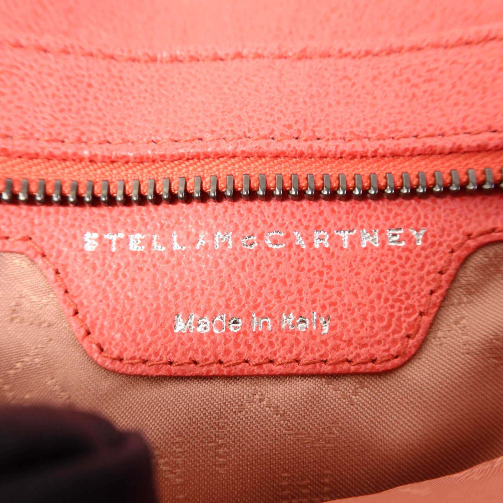 Stella McCartney 布料Falabella Zip Clutch銀扣手拿包