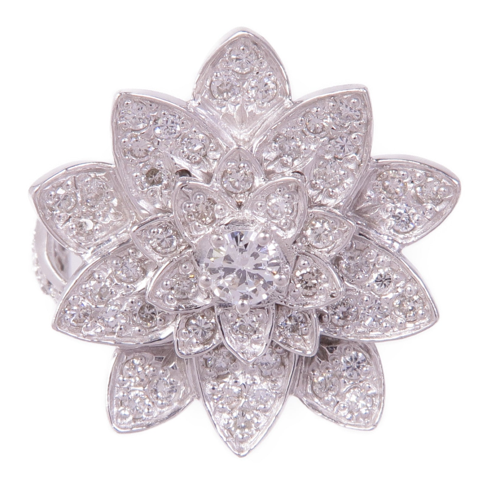 JEWELRY 18K白金Diamond Ring鑽石戒指US#7